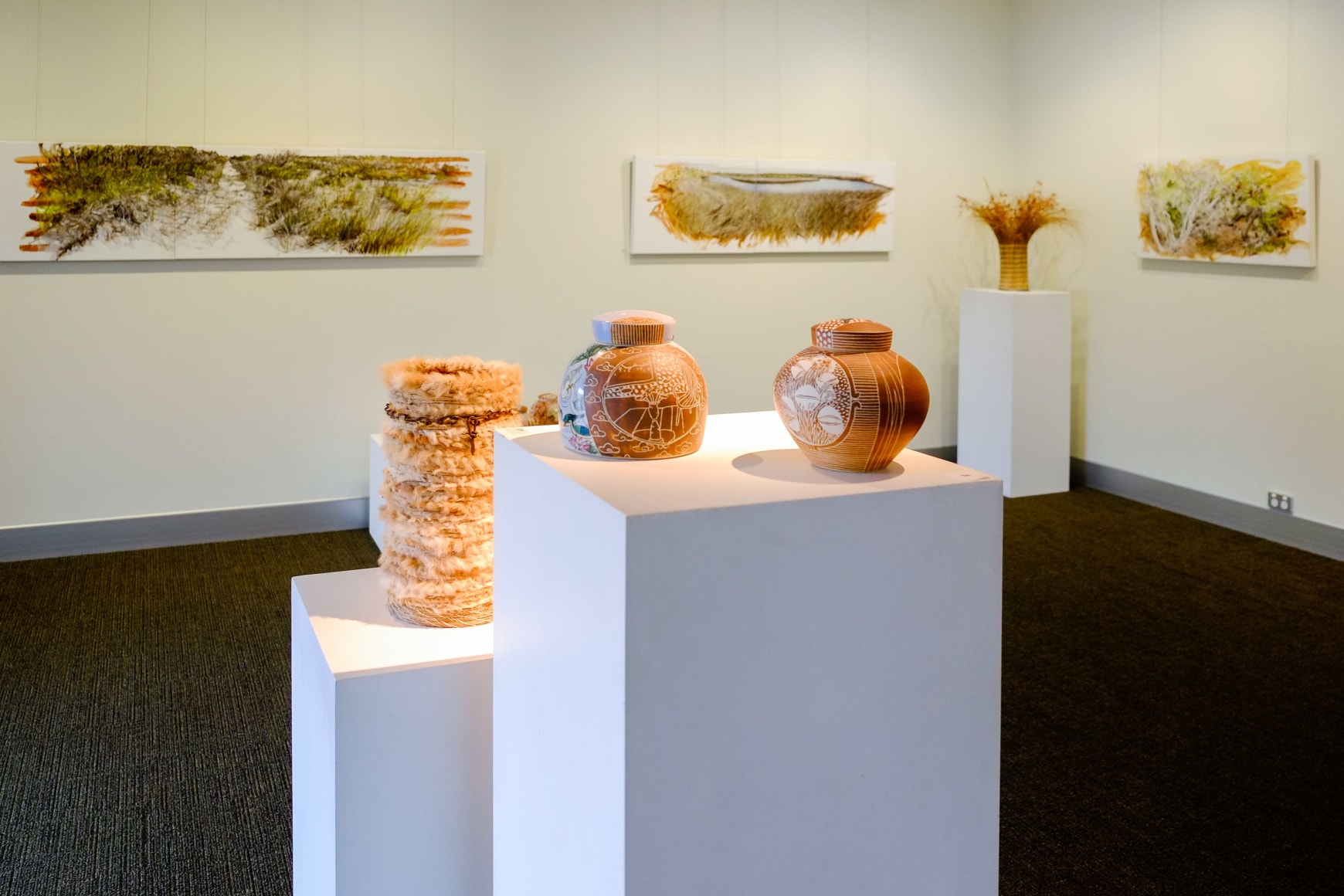 Bundjalung Heathland Installation View 2016 Lone Goat Gallery