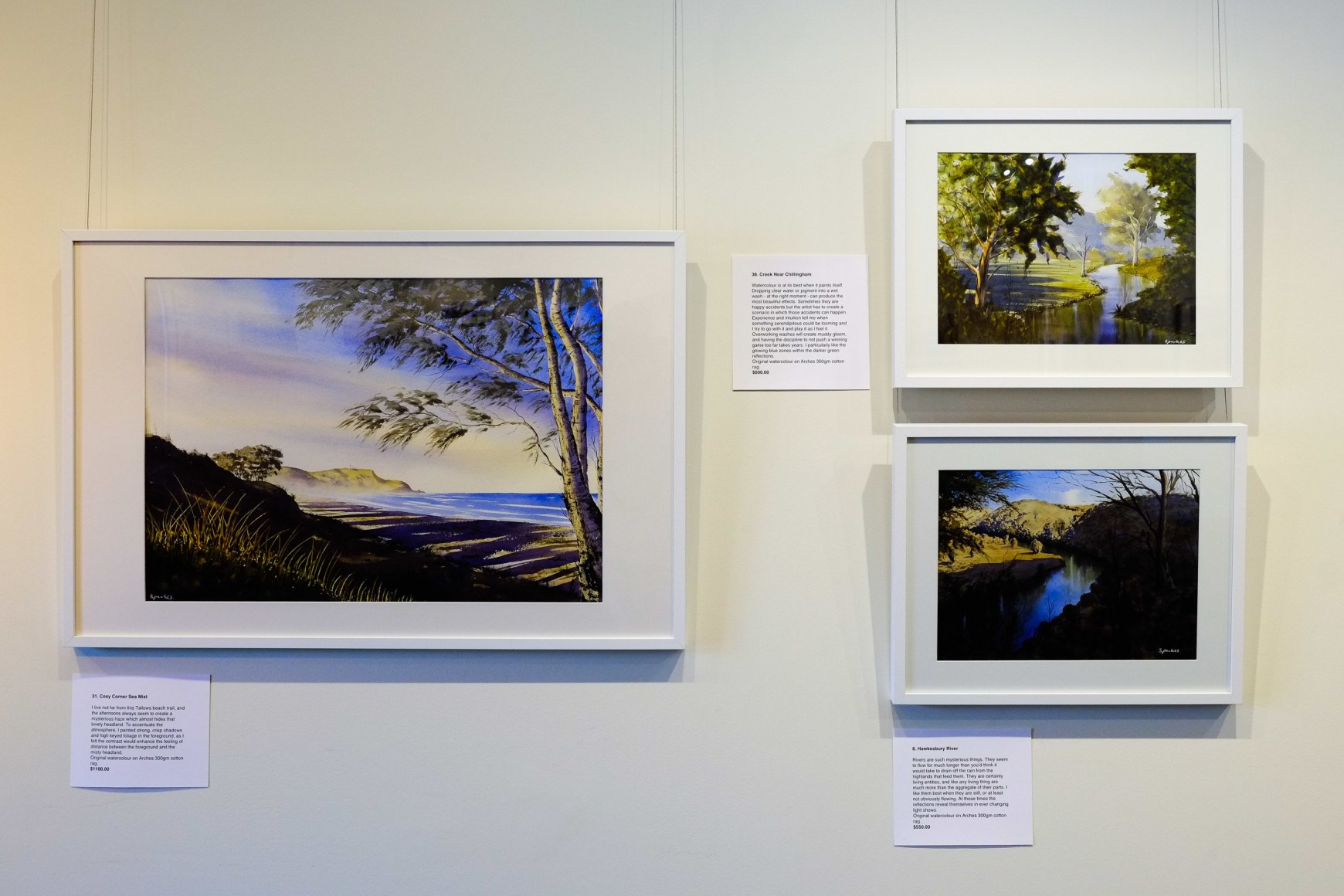 Dave Sparkes illumination Installation View 2017 Lone Goat Gallery exhibition
