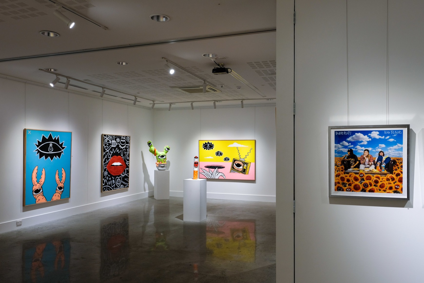 Lee McConnell Hypnagogic Tableau Installation View 2019