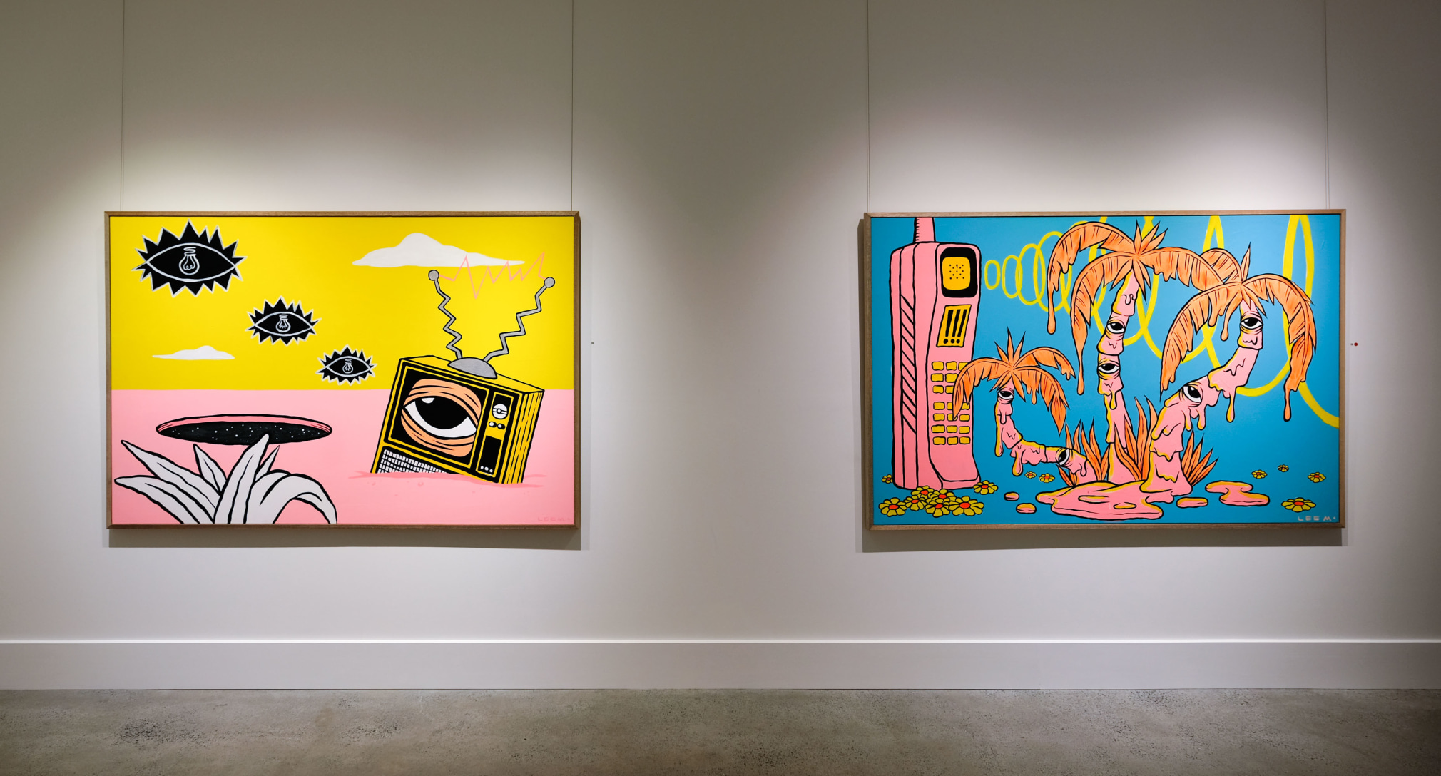 Lee McConnell Hypnagogic Tableau Installation View 2019