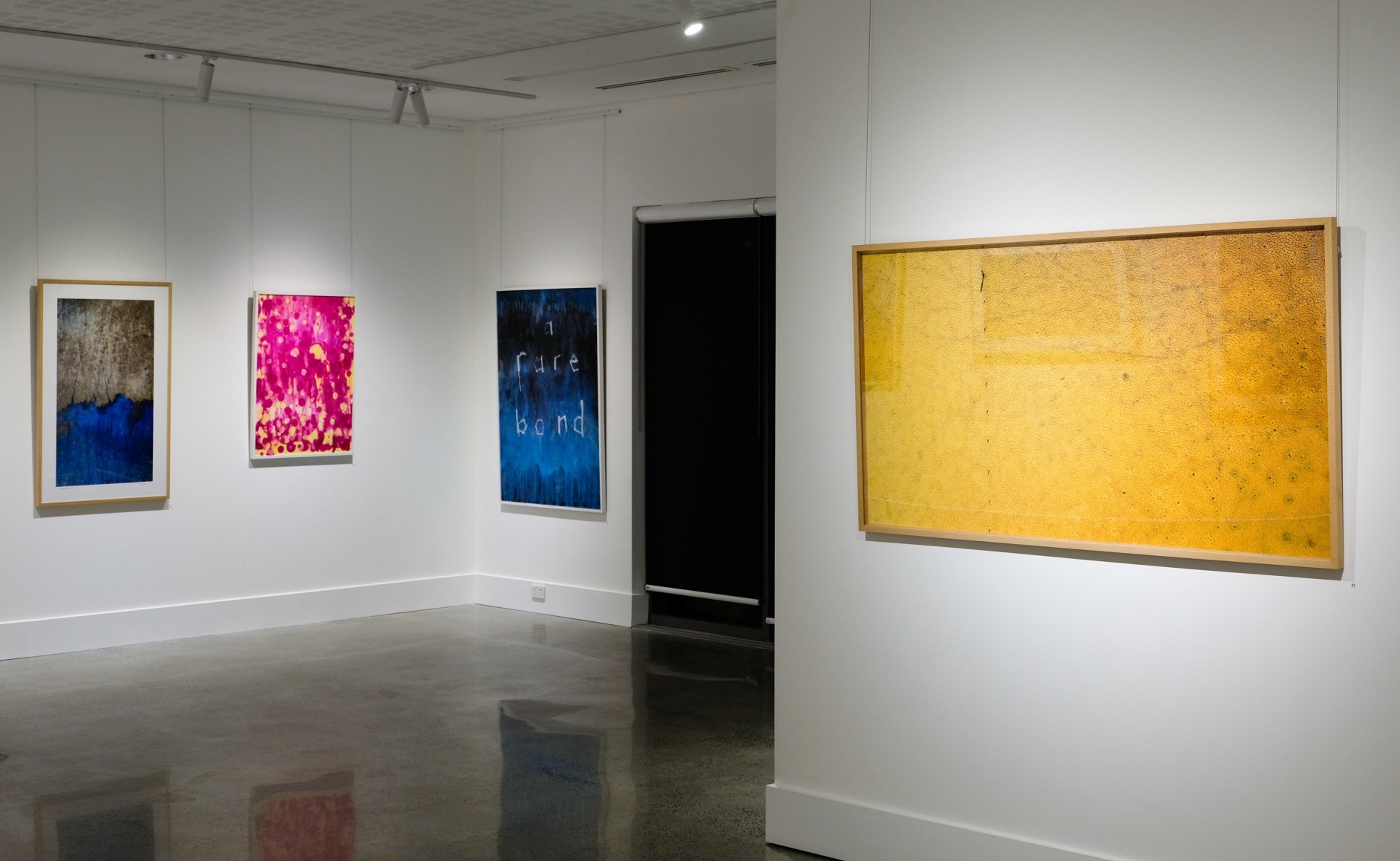 Stu Murphy Pause exhibition ​Installation View at Lone Goat Gallery Byron Bay 2019