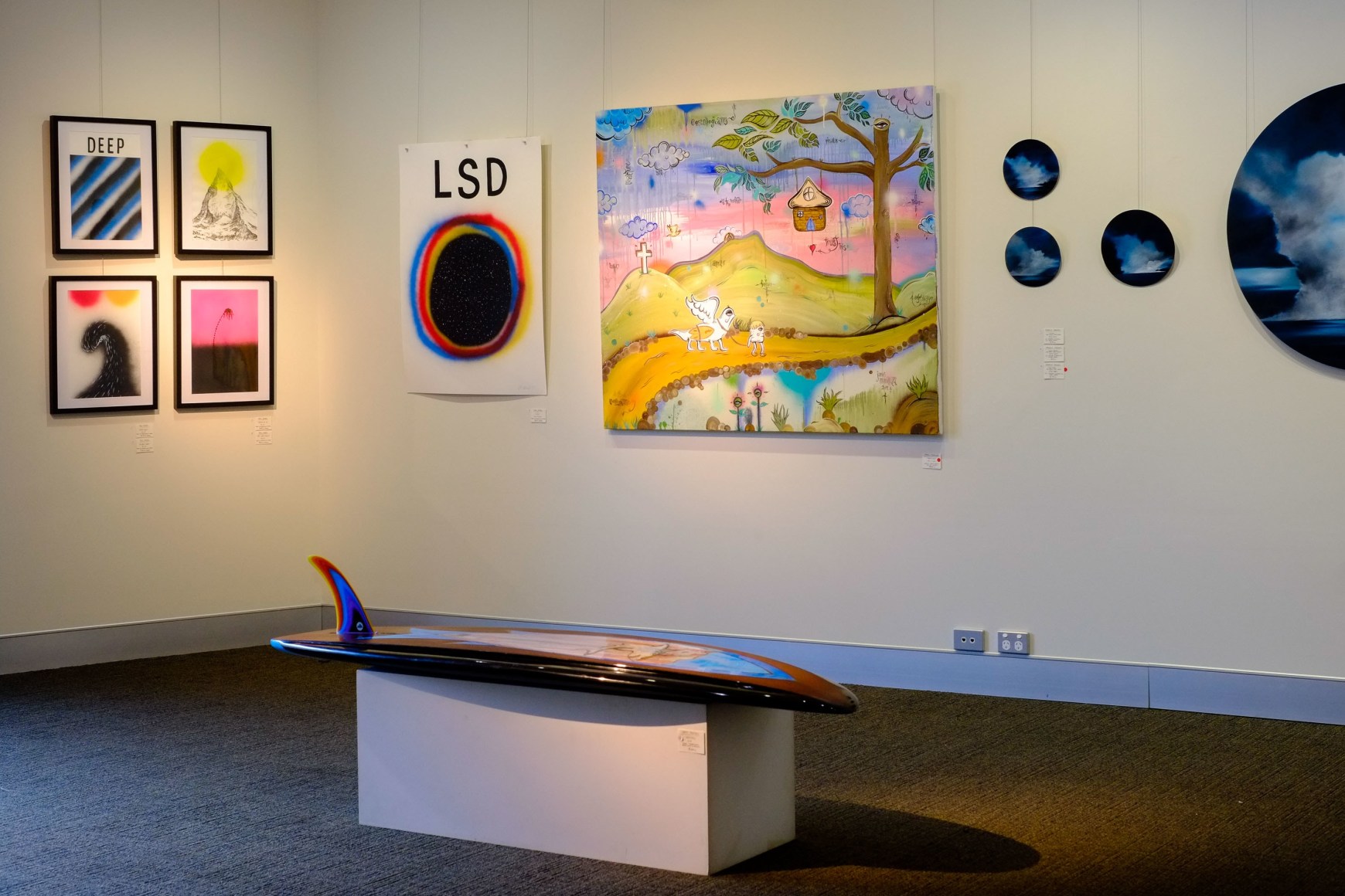 Byron Bay Surf Festival  Art Show  Installation View ​ ​2017