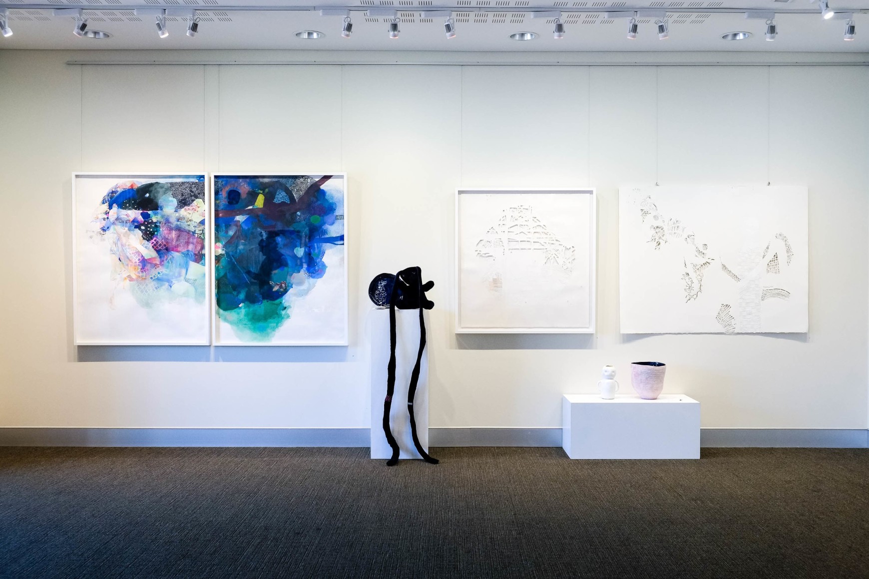 Amanda Humphries Closed Loop Circuits Installation View ​2018