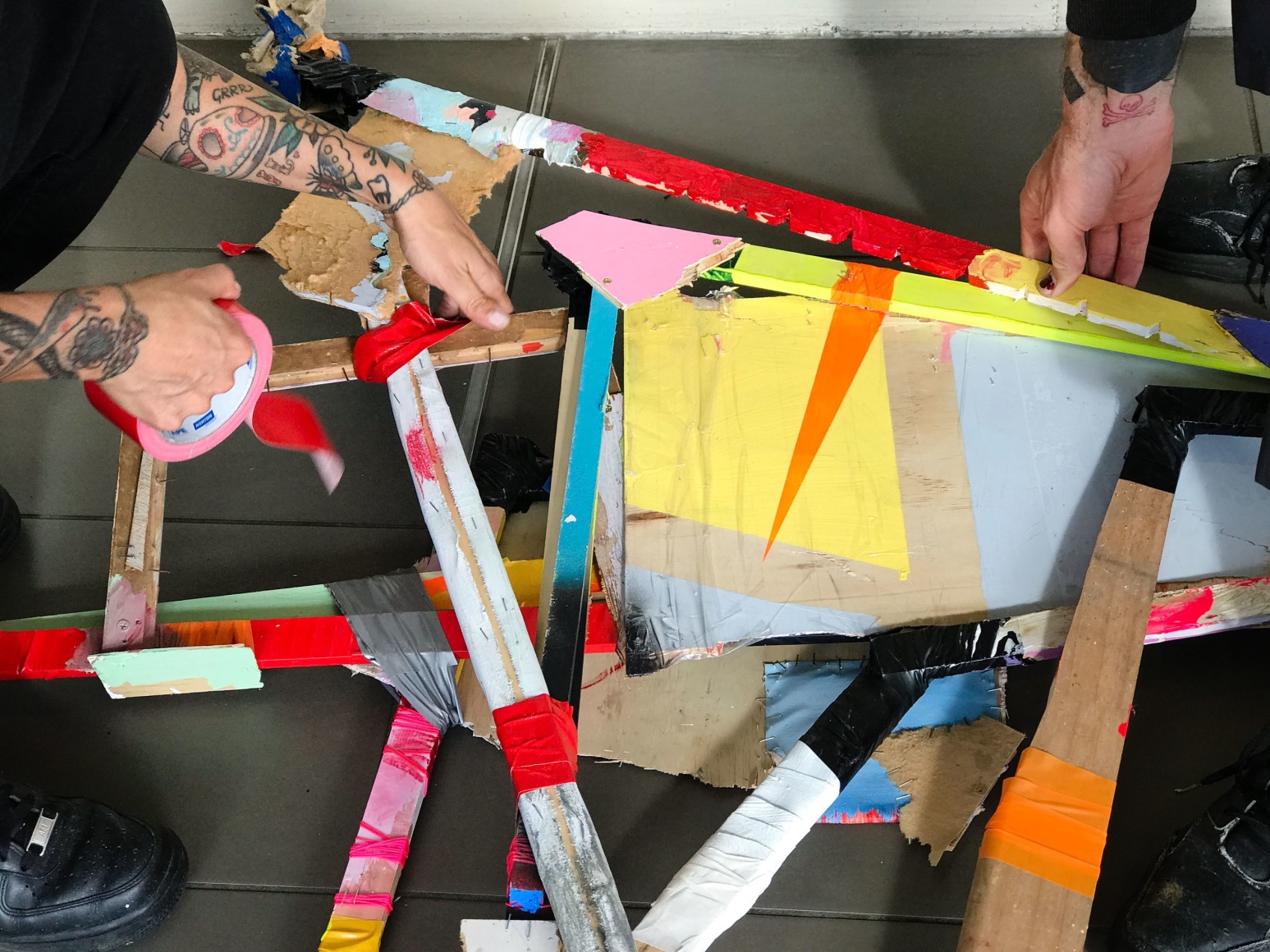 Maggie Schreiber Pretty Vacant Stelcur Pool  Installation View ​2018