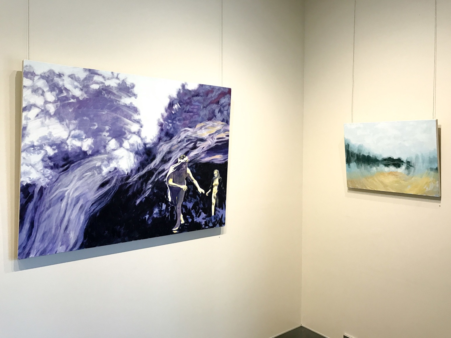 Shaun C. Murphy Nocturnal Flux exhibtion  Installation View 2017 Lone Goat gallery