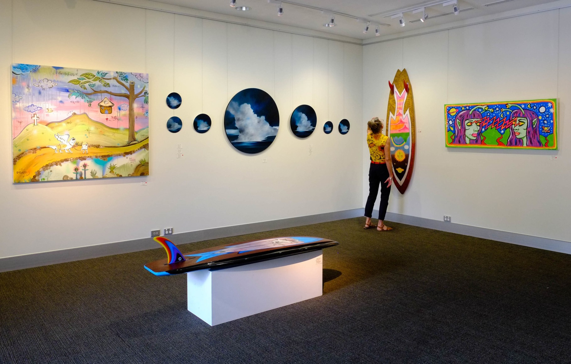 Byron Bay Surf Festival  Art Show  Installation View ​ ​2017