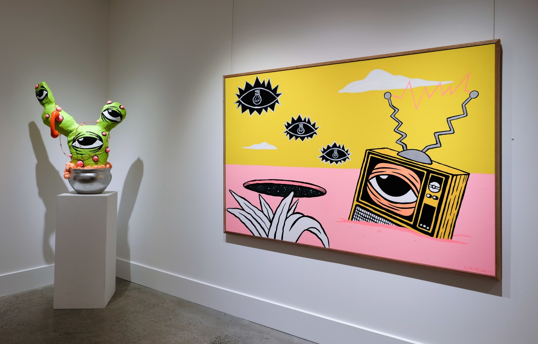 Lee McConnell Hypnagogic Tableau Installation View 2019