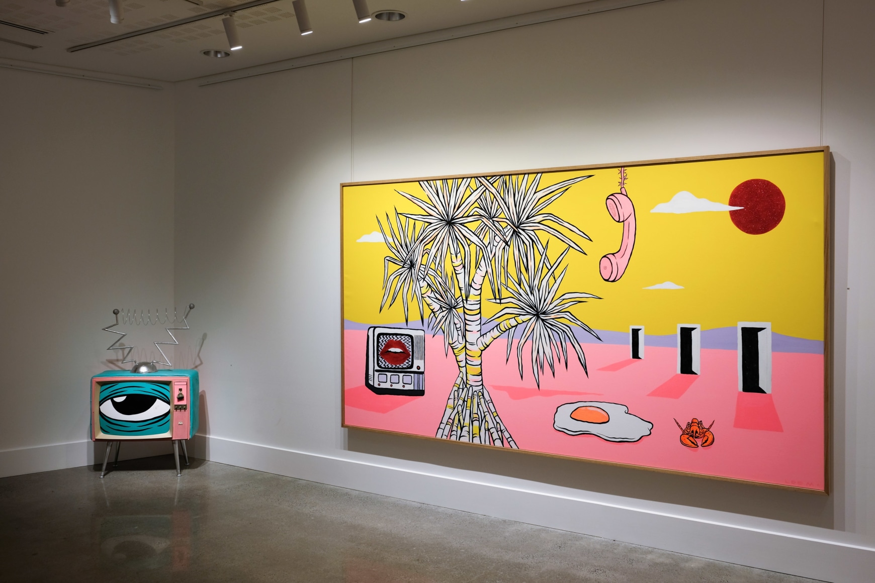 Lee McConnell Hypnagogic Tableau Installation View 2019