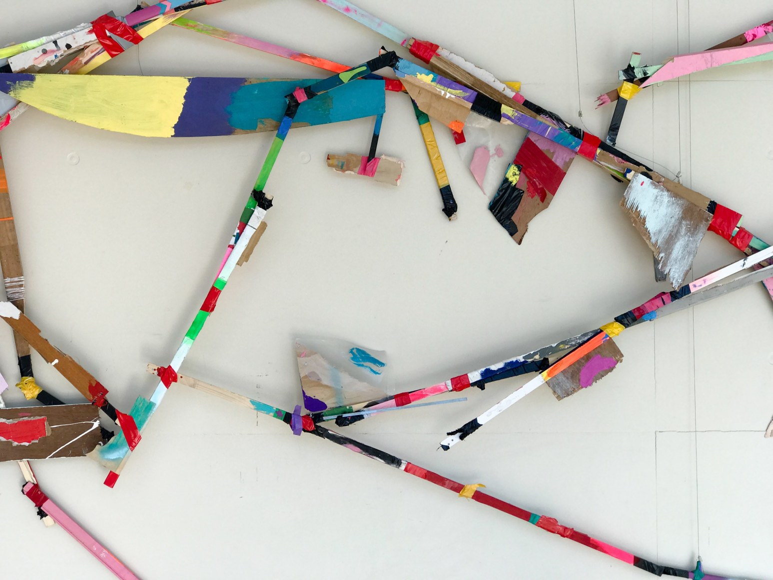 Maggie Schreiber Stelcur Pool (detail) 2018  mixed media