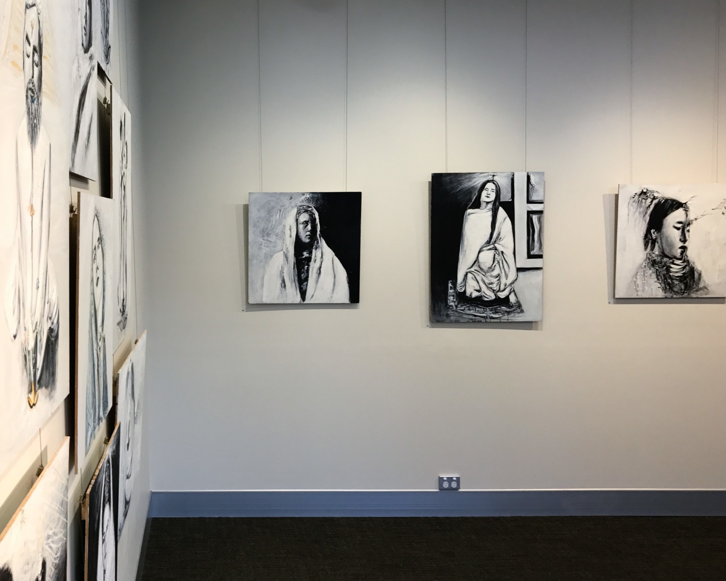 Alex Carletti Heaven on Earth - A Visionary Art Exhibition Installation View 2017