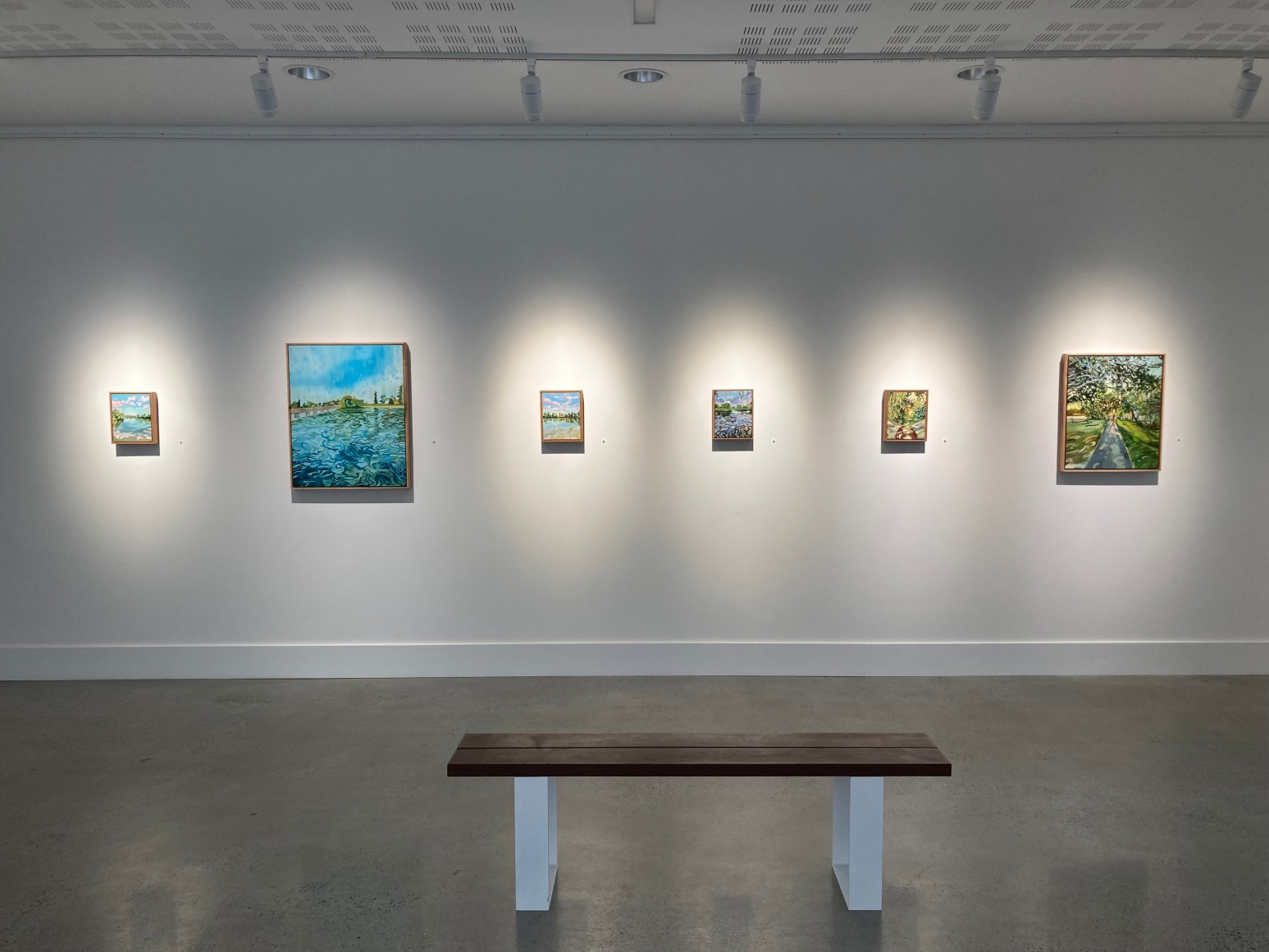 Installation view of Merge, 2024/2025