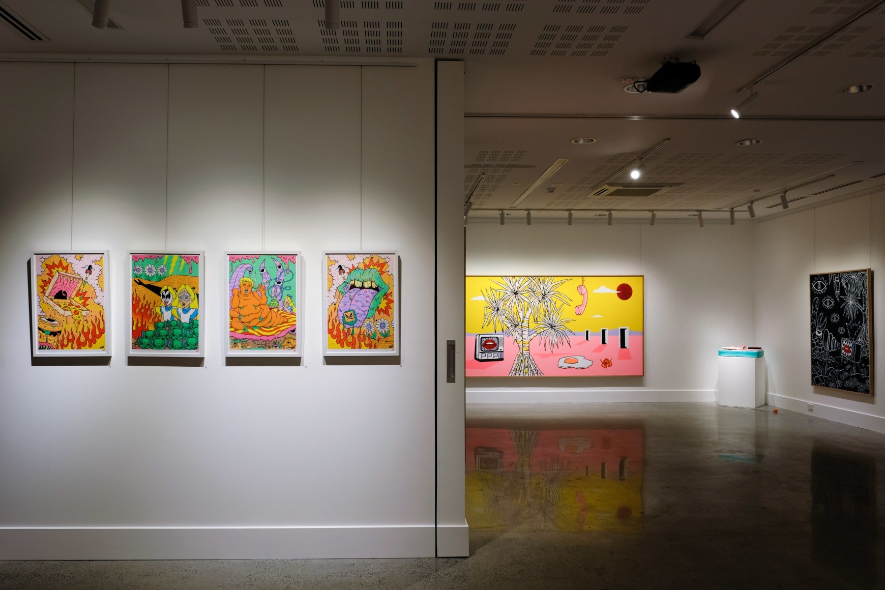 Lee McConnell Hypnagogic Tableau Installation View 2019