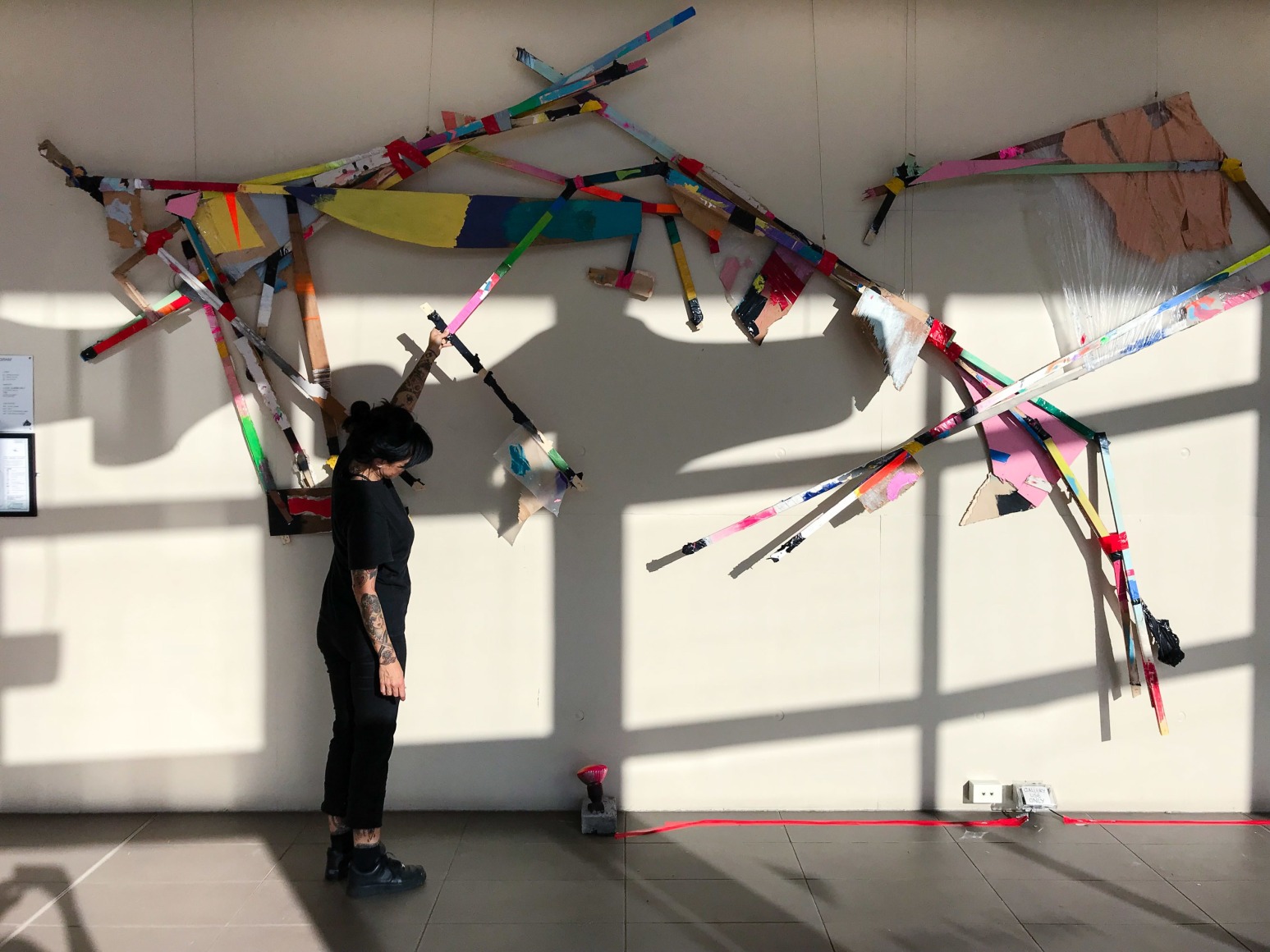 Maggie Schreiber Pretty Vacant Stelcur Pool  Installation View ​2018