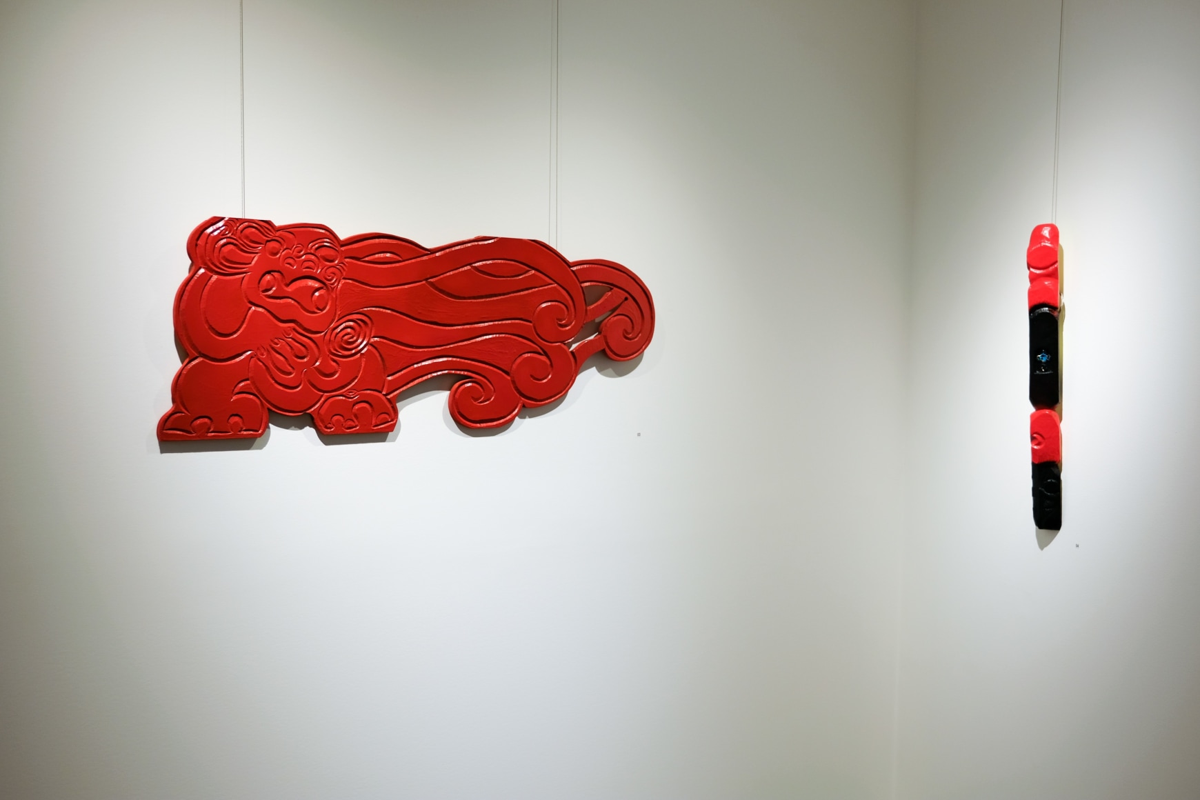 Mart Baptist & Lee Ralph Inhabit Installation View Lone Goat Gallery
