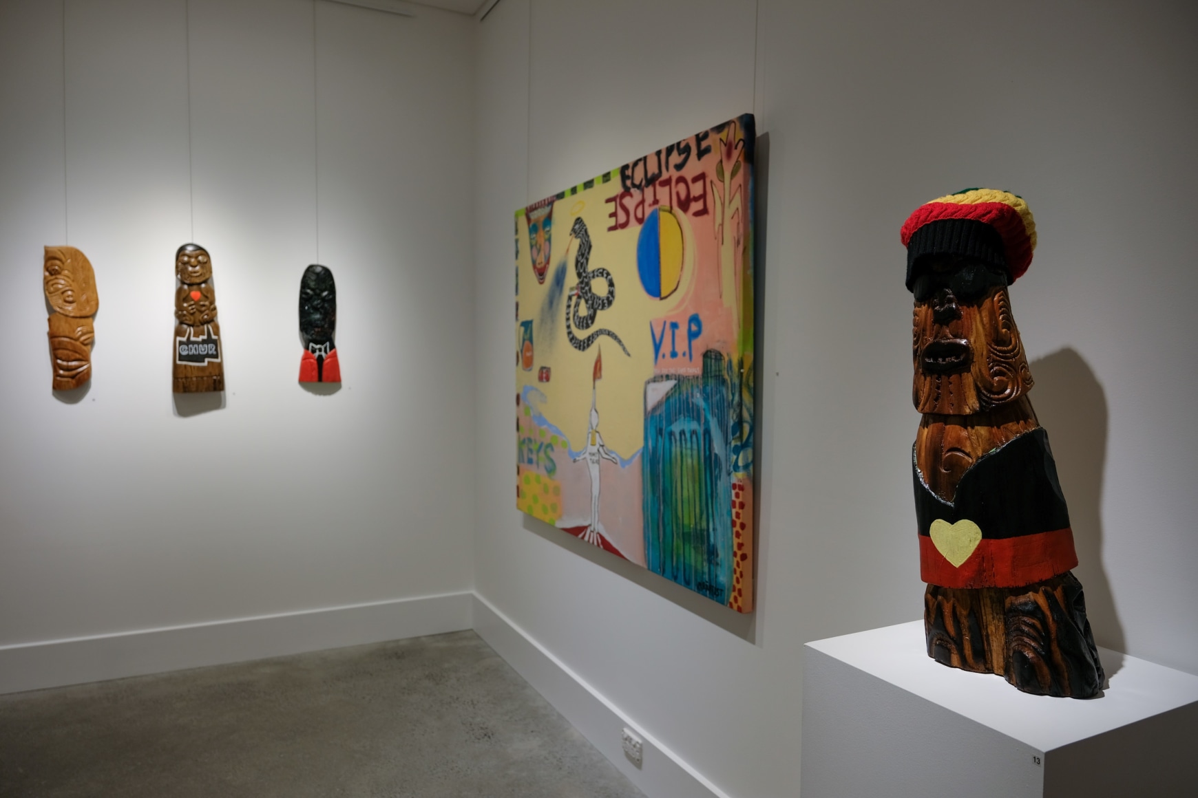 Mart Baptist & Lee Ralph Inhabit Installation View Lone Goat Gallery