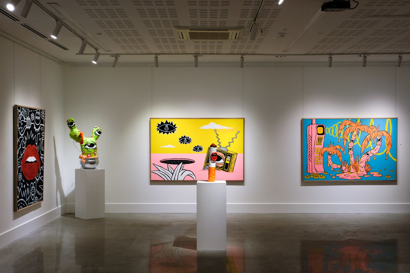 Lee McConnell Hypnagogic Tableau Installation View 2019