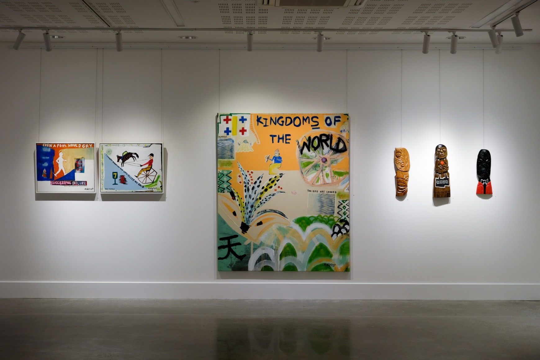 Mart Baptist & Lee Ralph Inhabit Installation View Lone Goat Gallery