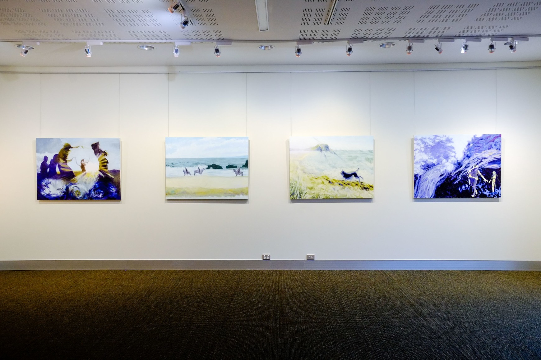 Shaun C. Murphy Nocturnal Flux Installation View 2017