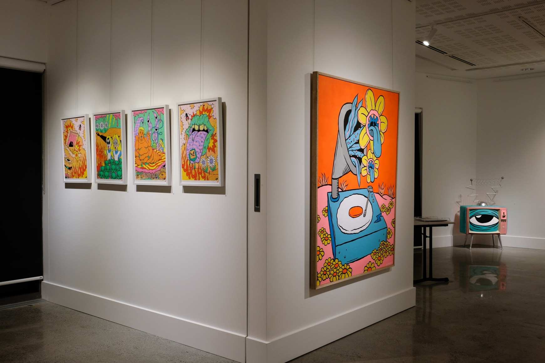 Lee McConnell Hypnagogic Tableau Installation View 2019