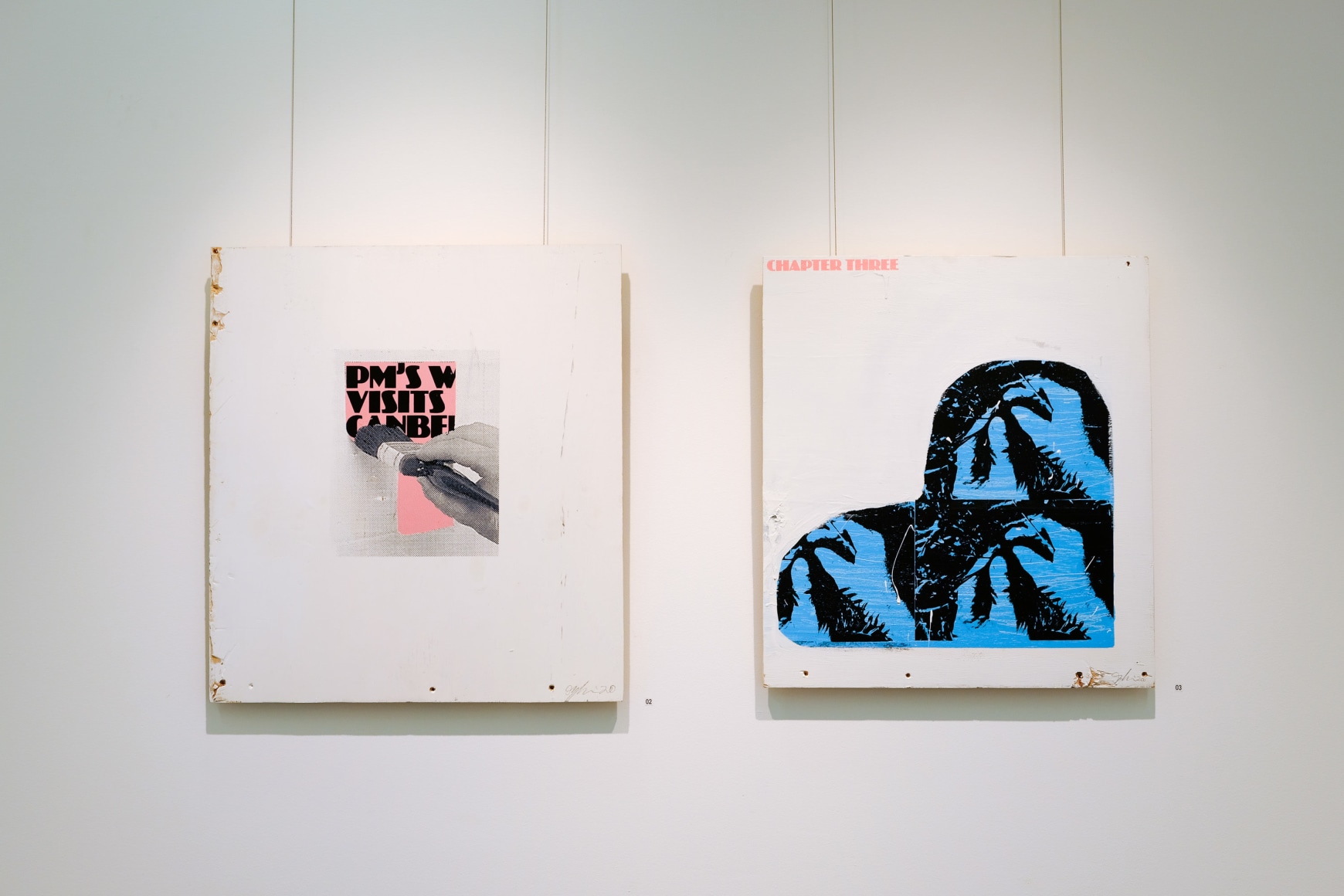 Jacob Boylan Dire Contact exhibition Installation View at Lone Goat Gallery 2020