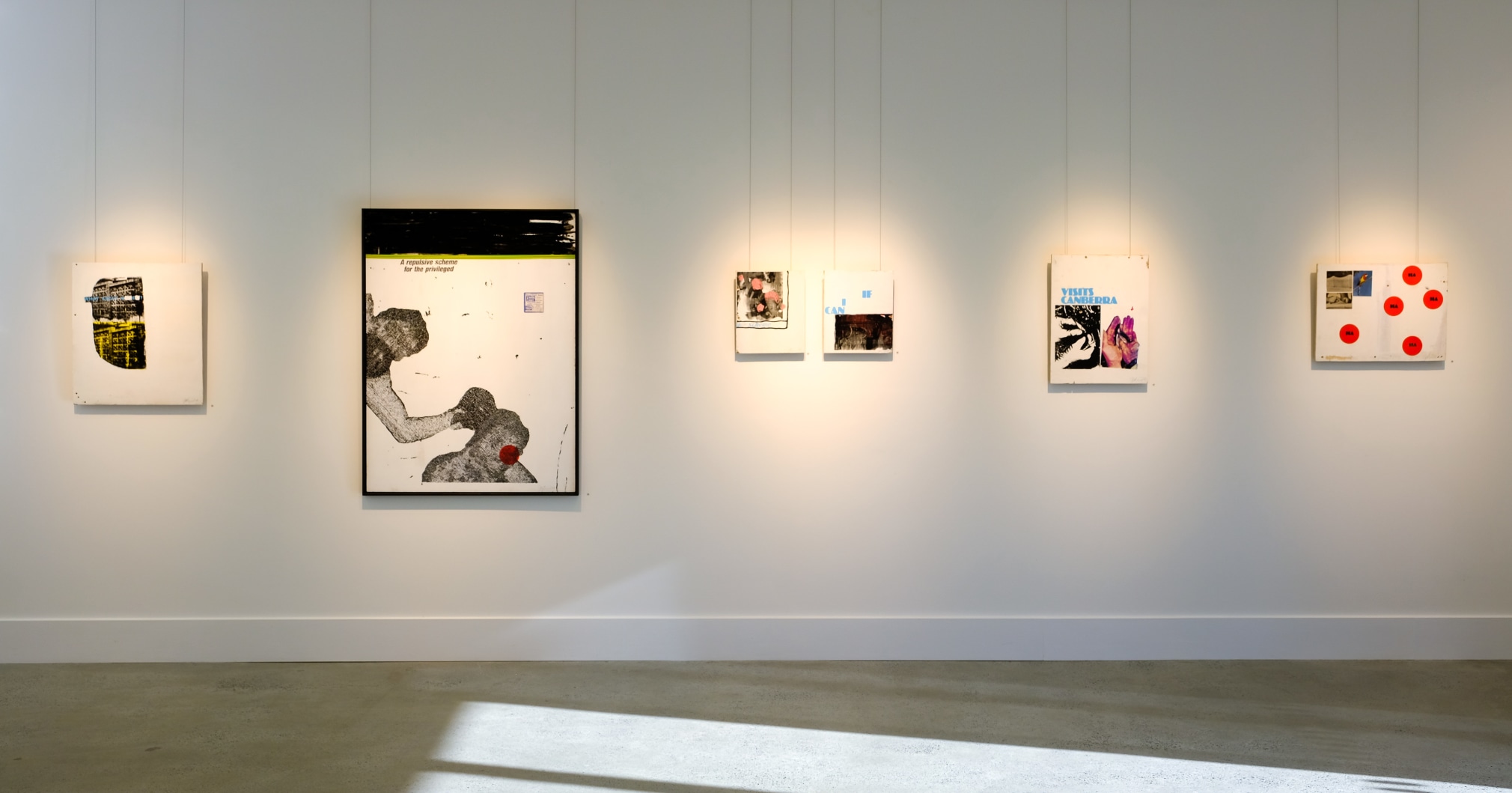 Jacob Boylan Dire Contact exhibition Installation View at Lone Goat Gallery 2020