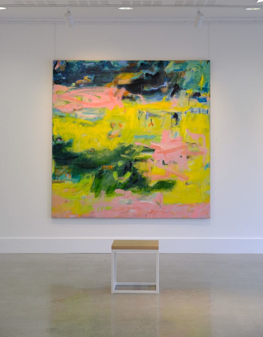 Andjana Pachkova Five Lone Goats on Cezanne's Mountain.  Installation View 2020