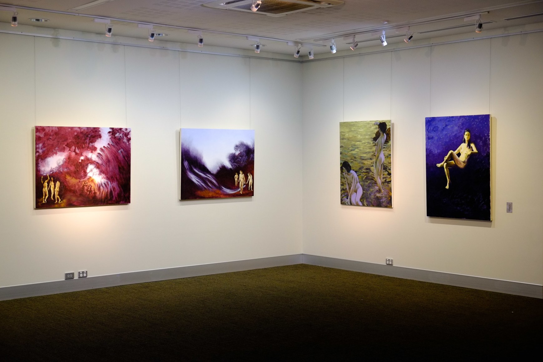 Shaun C. Murphy Nocturnal Flux Installation View 2017