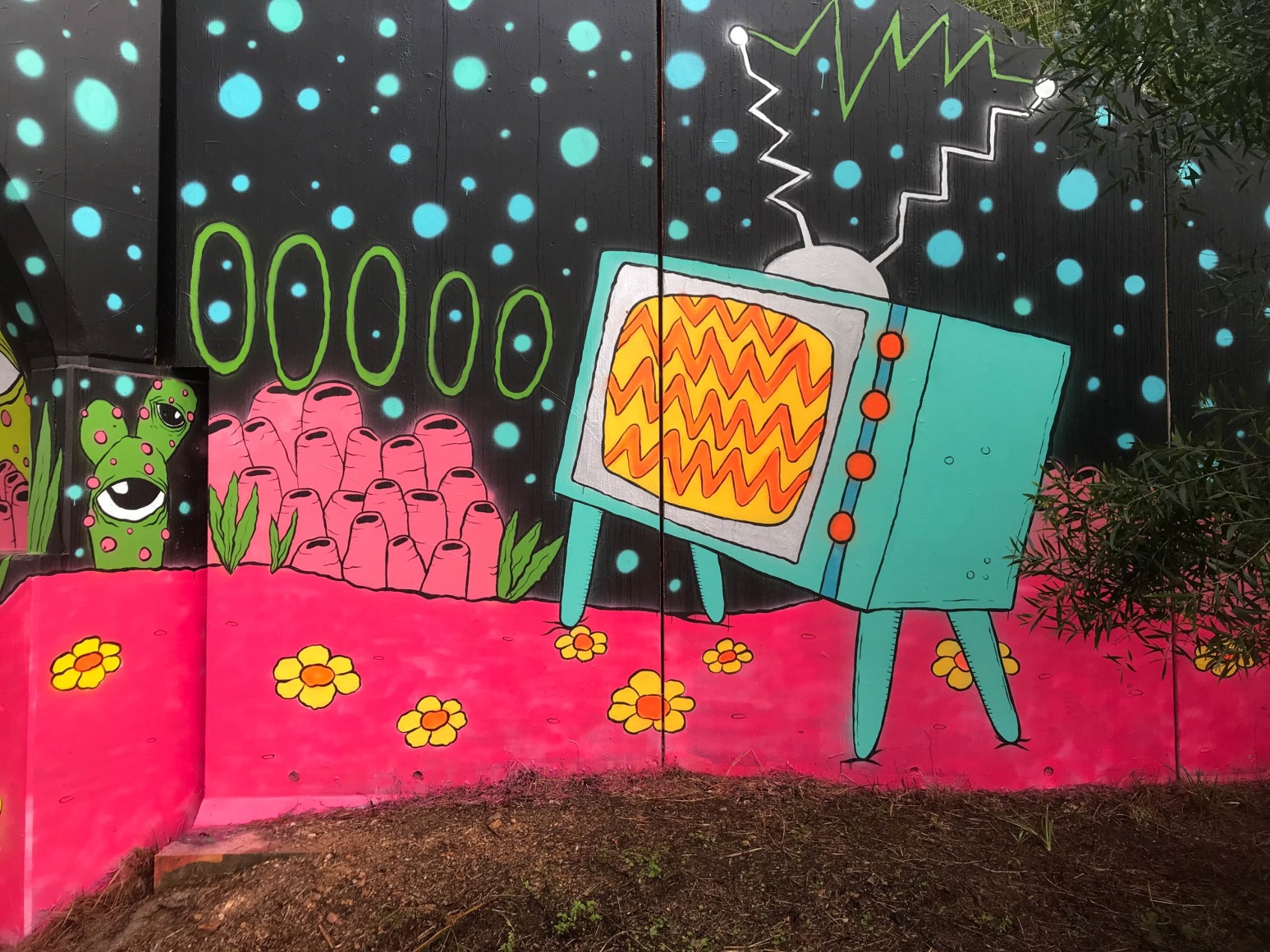 Lee McConnell Hypnagogic Tableau Splendour in the Grass Tunnel Project