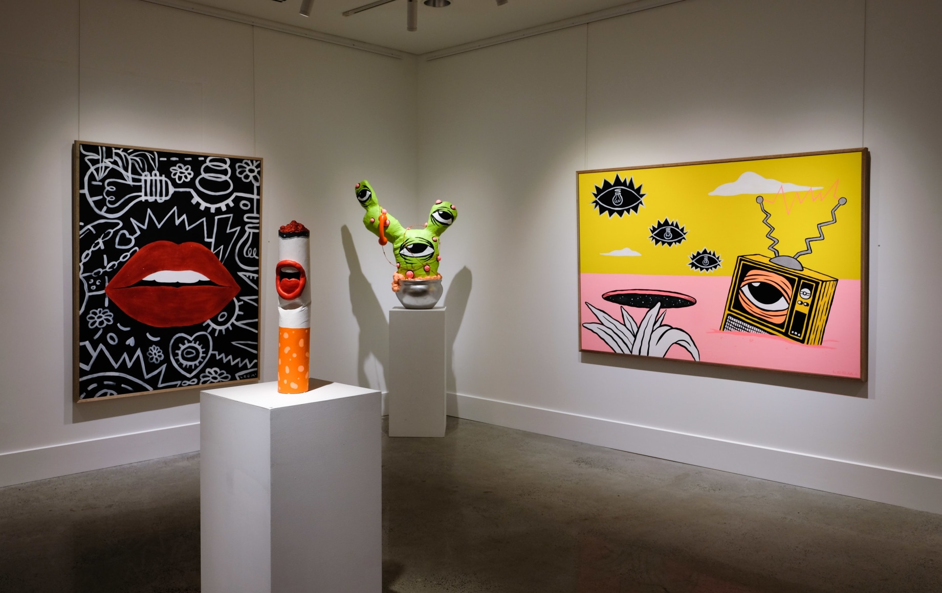 Lee McConnell Hypnagogic Tableau Installation View 2019