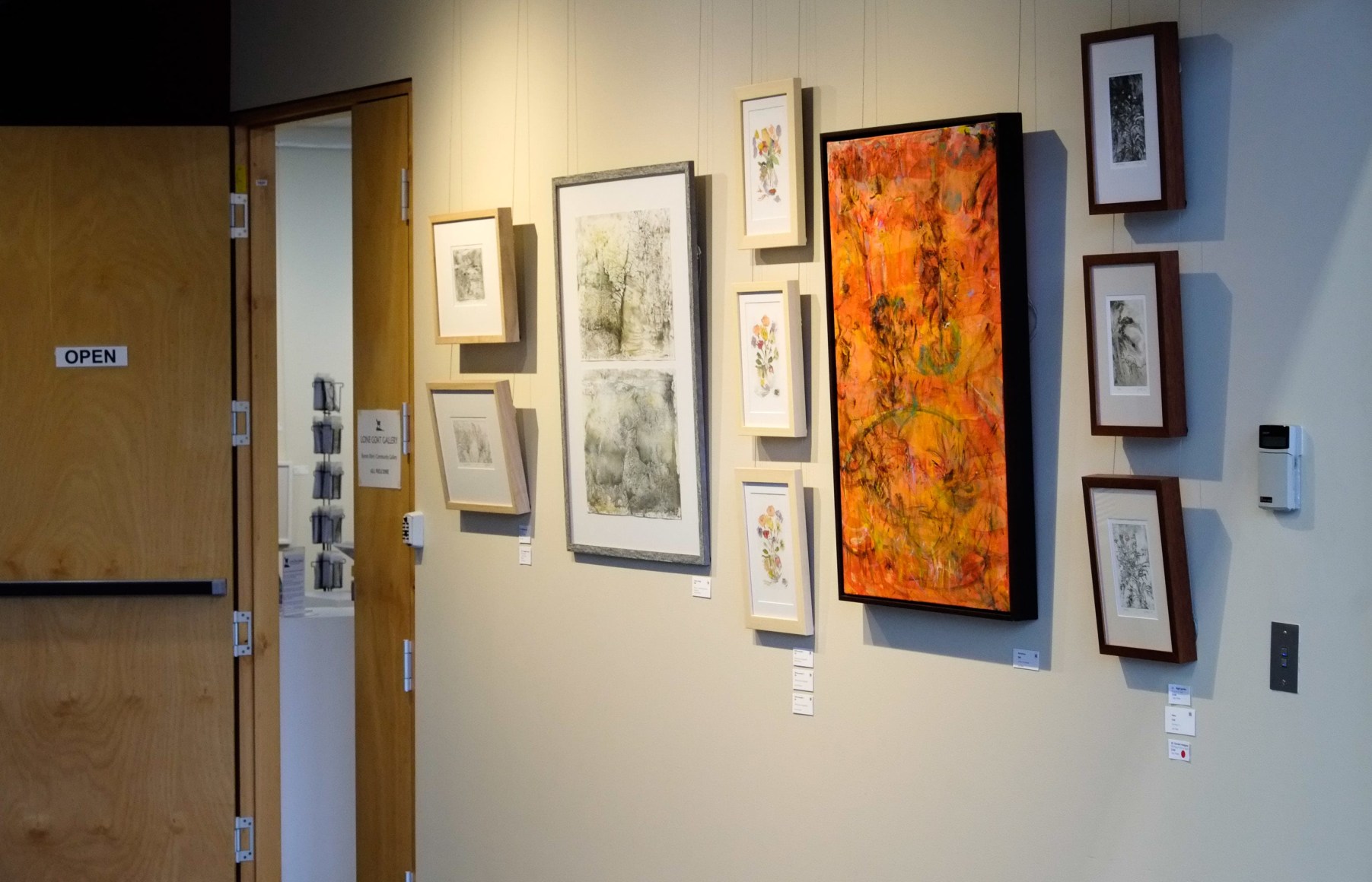 Maria Paterson &amp; Jay Foley Between Installation view ​2017