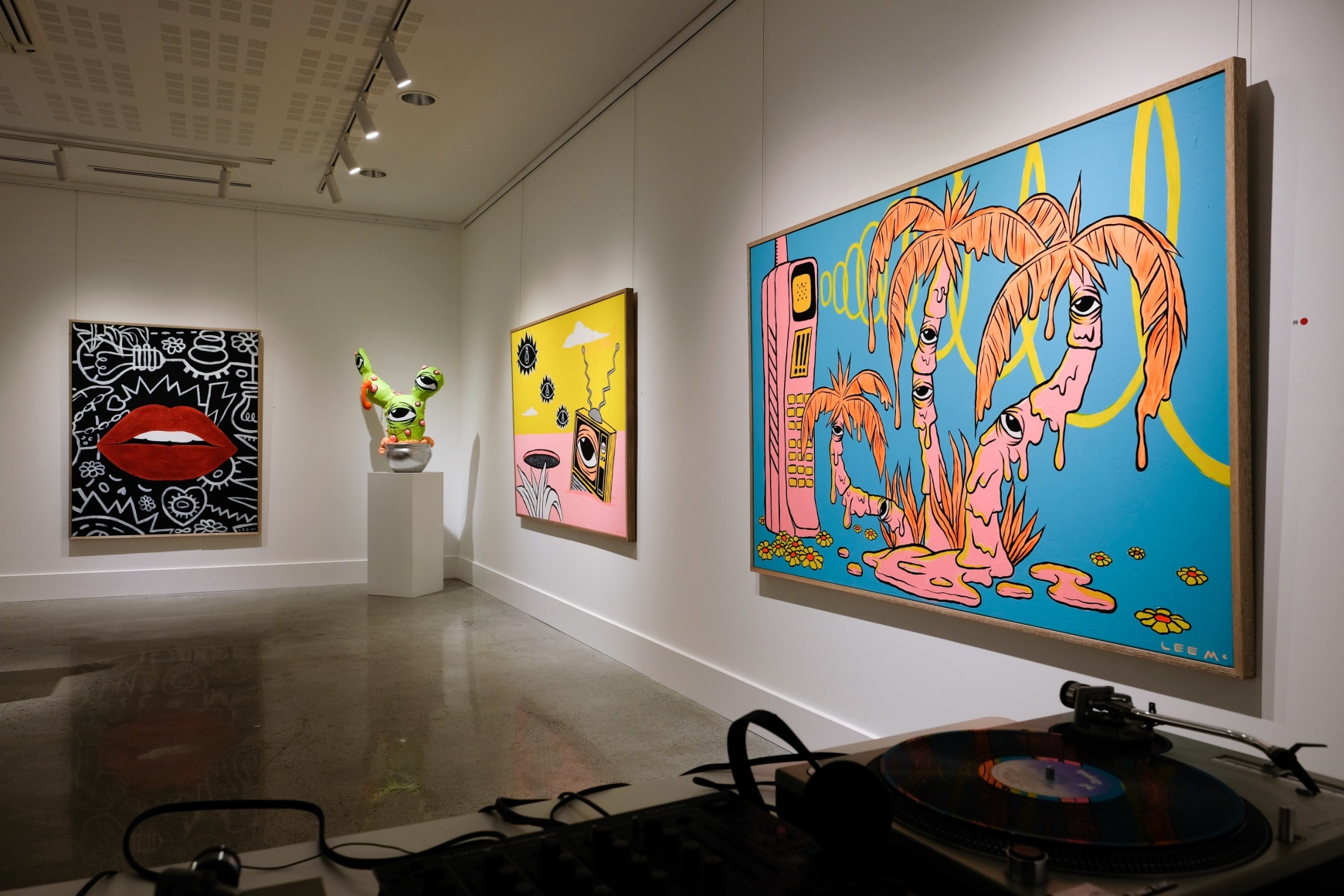 Lee McConnell Hypnagogic Tableau Installation View 2019