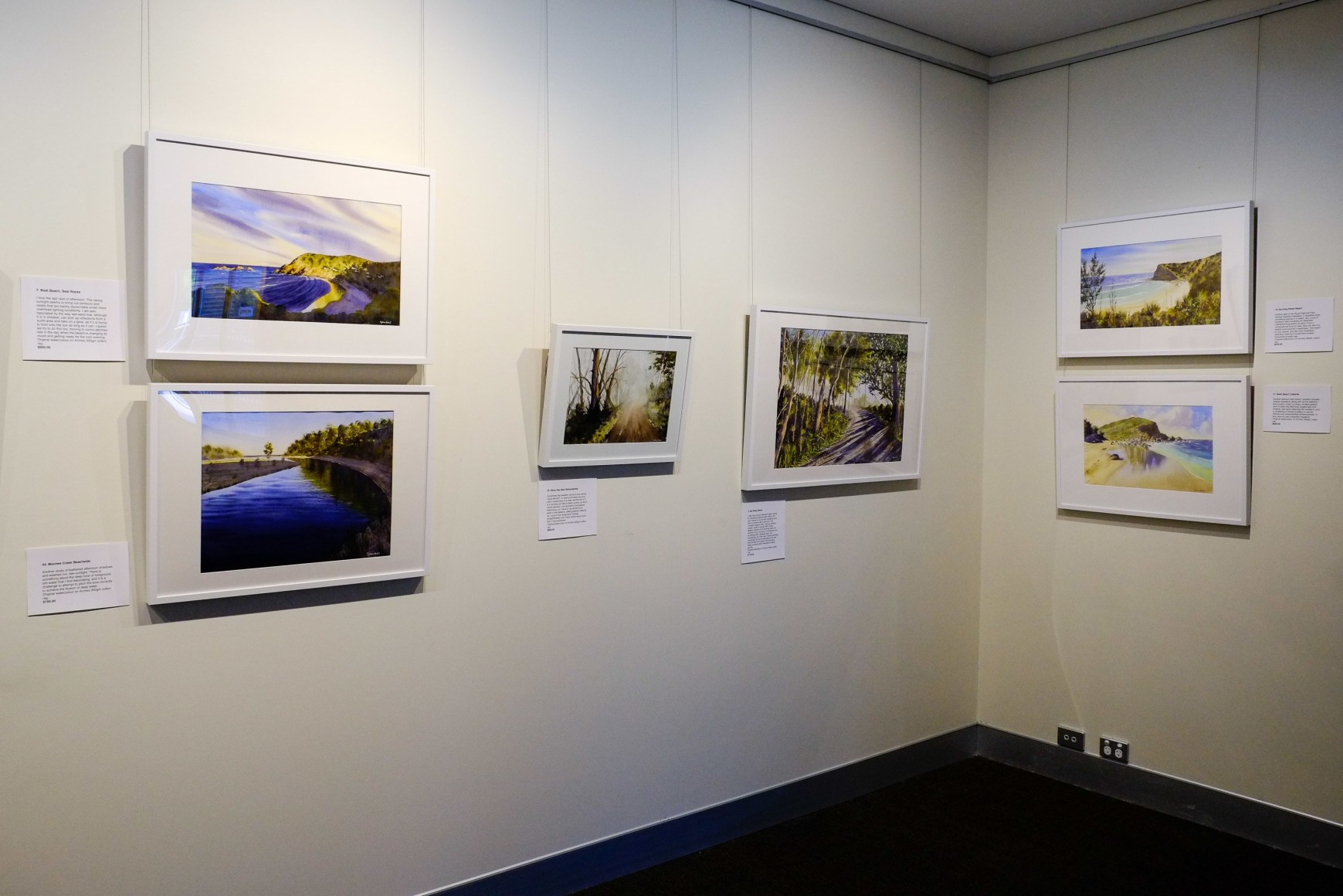 Dave Sparkes illumination Installation View 2017 Lone Goat Gallery exhibition
