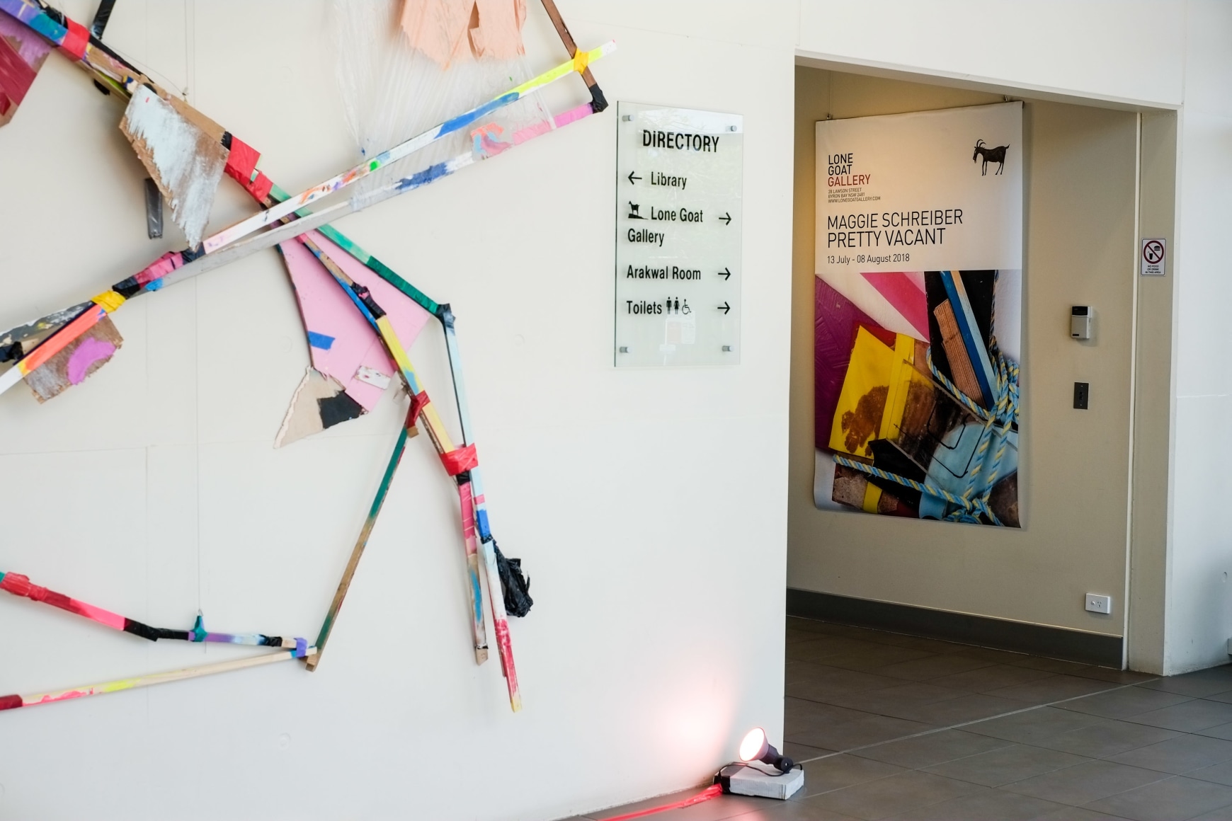 Maggie Schreiber Pretty Vacant Installation View ​2018