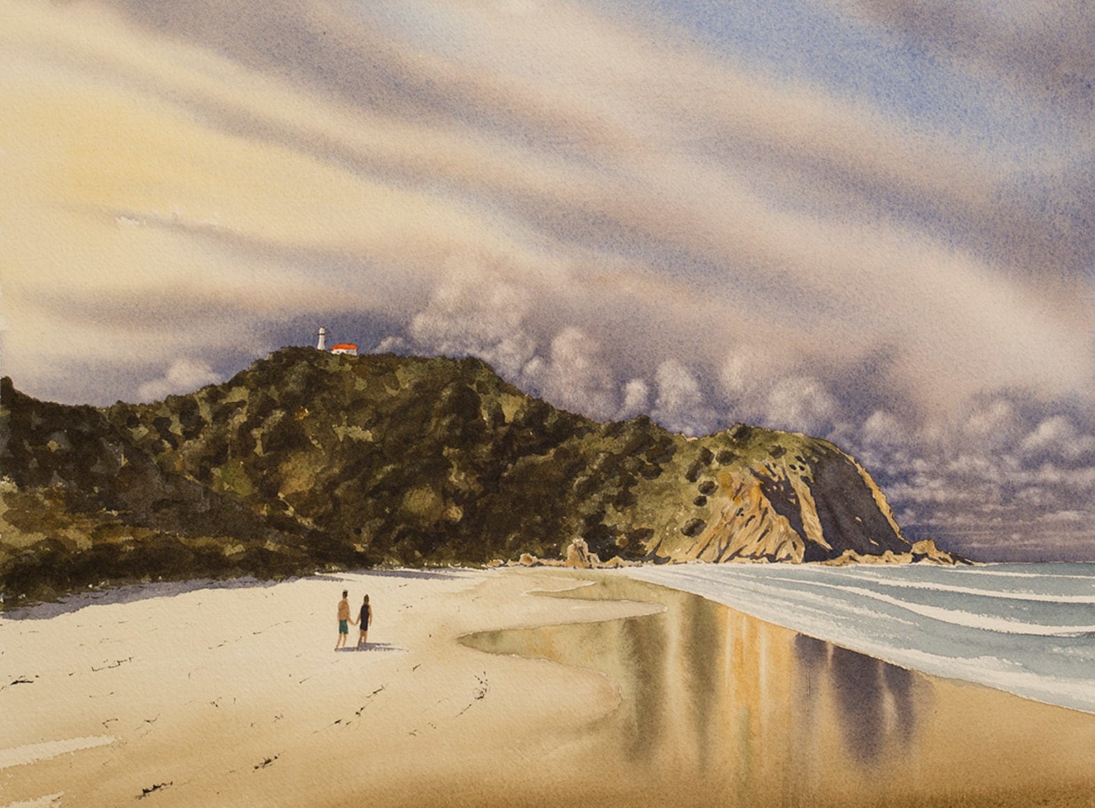 Dave Sparkes Approaching Storm Over Cosy Corner