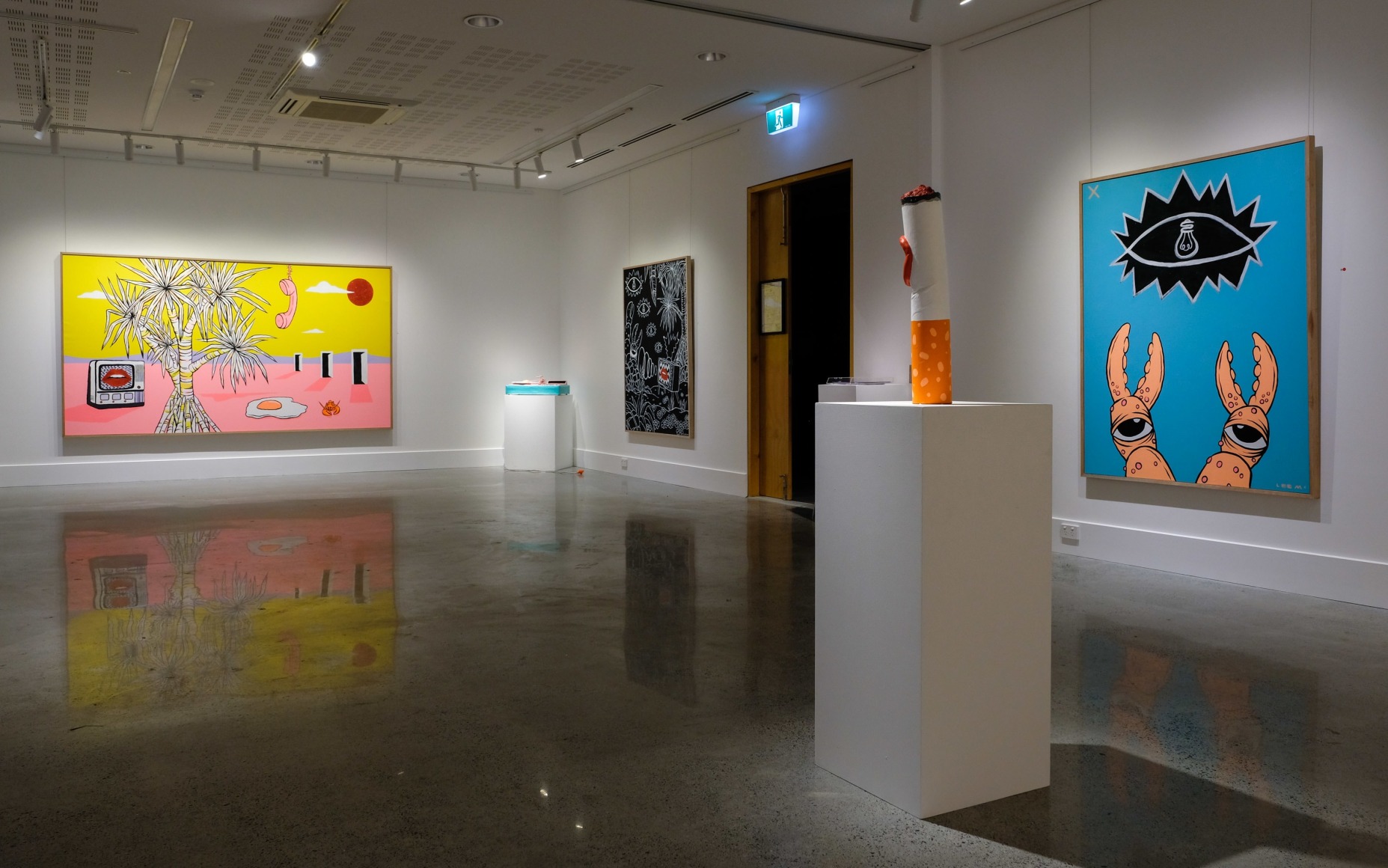 Lee McConnell Hypnagogic Tableau Installation View 2019