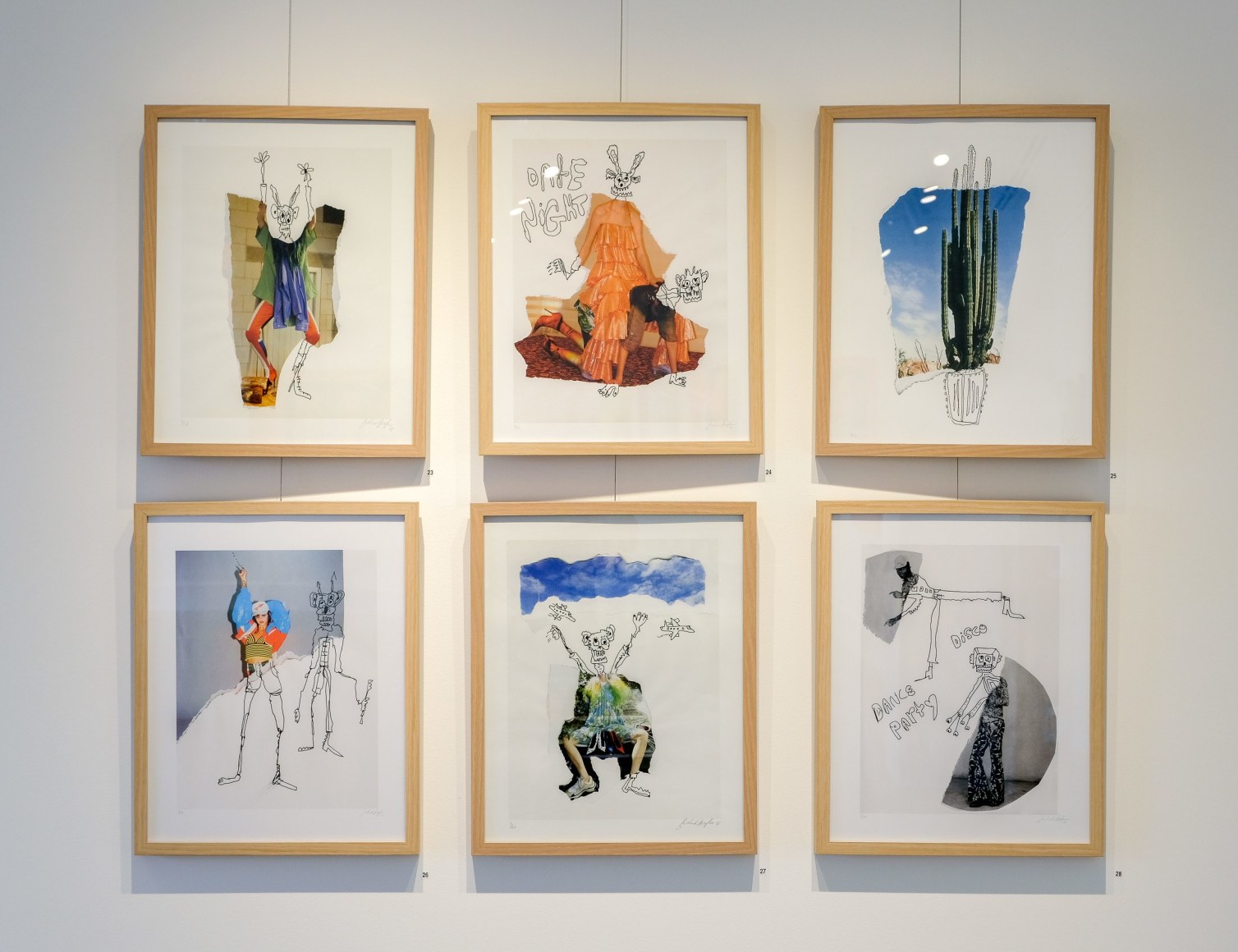 Michael Stiegler On Bowery exhibition Installation View 2019 Lone Goat Gallery