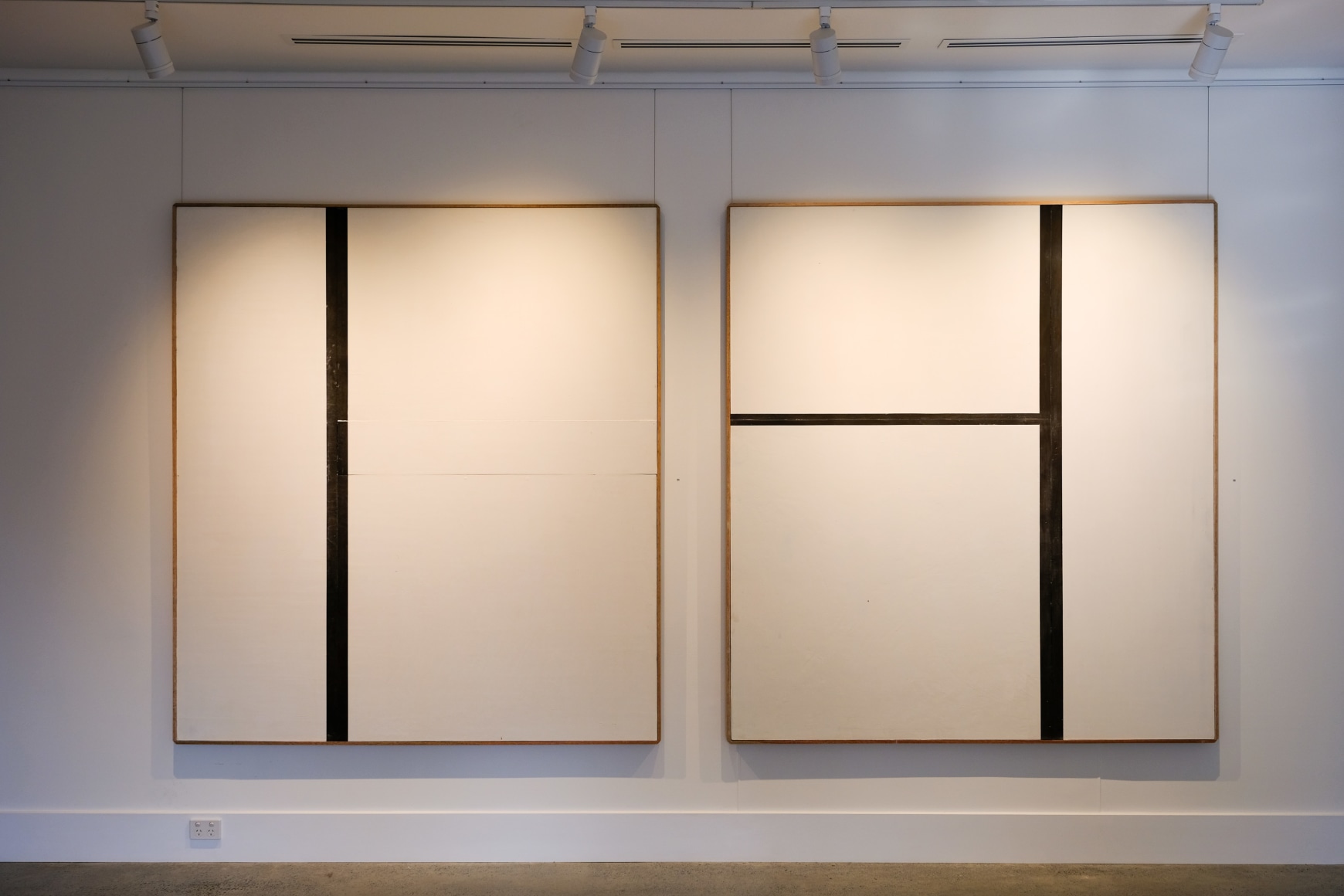 Matthew Gorgula ​Five Lone Goats on Cezanne's Mountain.  Installation View 2020