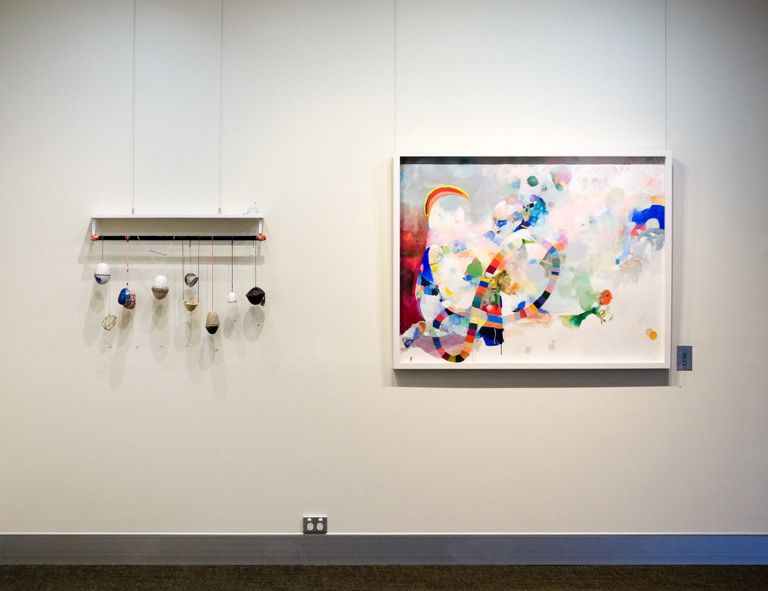 Amanda Humphries  Closed Loop Circuits Installation View ​2018
