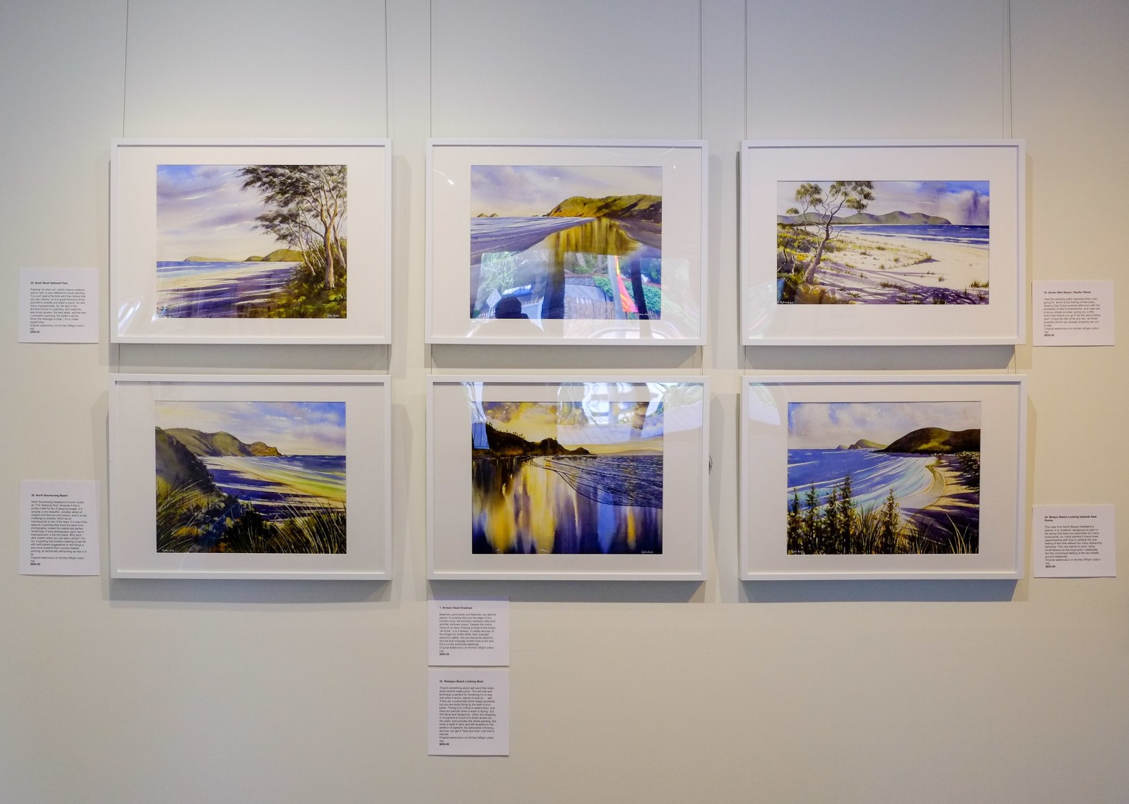 Dave Sparkes illumination Installation View 2017 Lone Goat Gallery exhibition