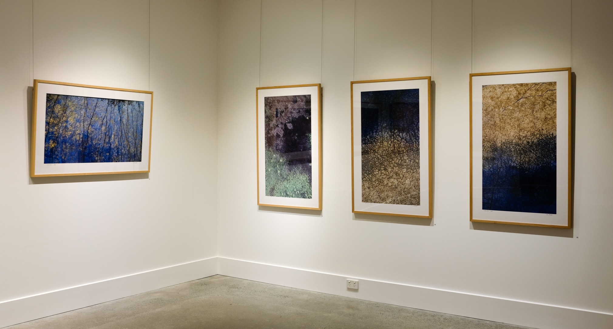 Stu Murphy Pause exhibition ​Installation View at Lone Goat Gallery Byron Bay 2019