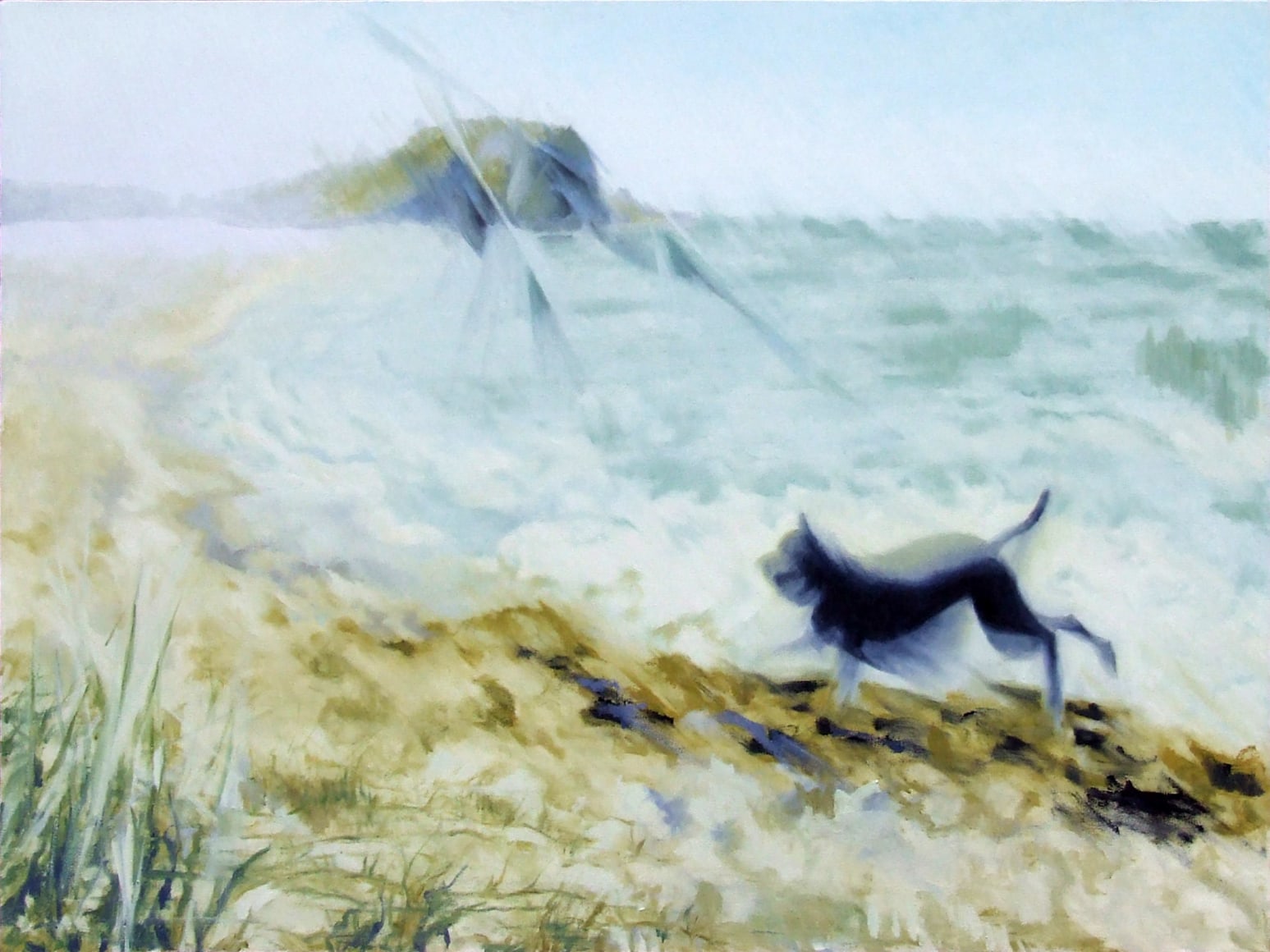 Shaun C. Murphy Infinity [Exuberance], 2017 Oil on canvas 90 cm x 120 cm