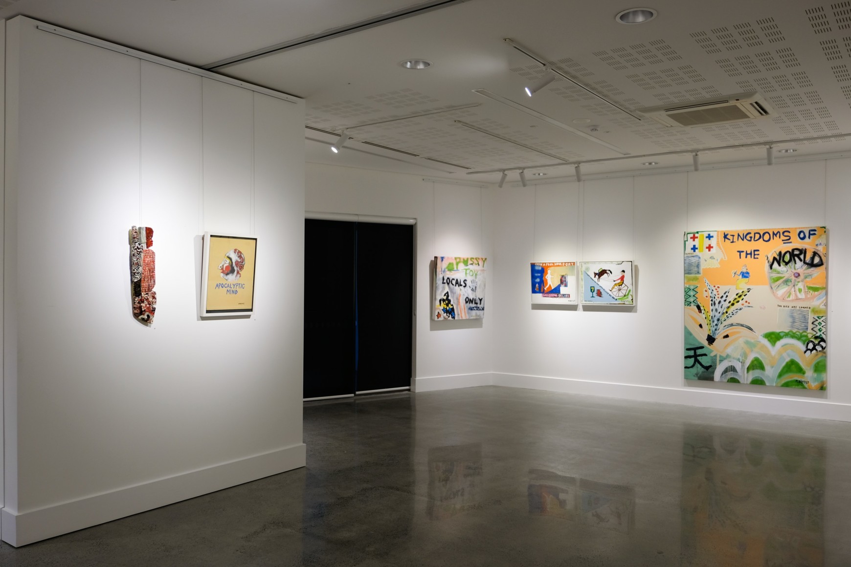 Mart Baptist & Lee Ralph Inhabit Installation View Lone Goat Gallery