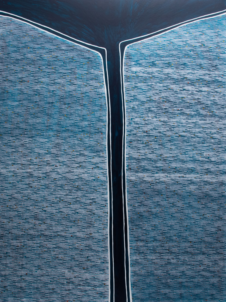 lone goat gallery byron bay Charmaine Davis  Out to Sea I