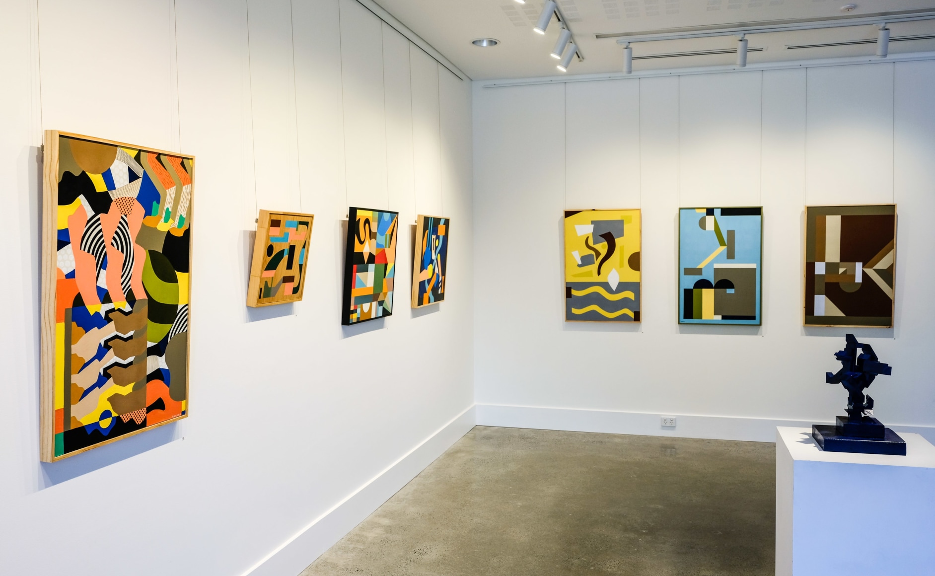 Greg Hodgson Everything in Its Right Place Installation View 2019 Lone Goat Gallery