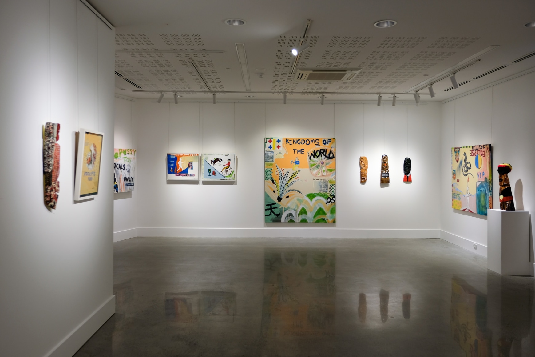 Mart Baptist & Lee Ralph Inhabit Installation View Lone Goat Gallery