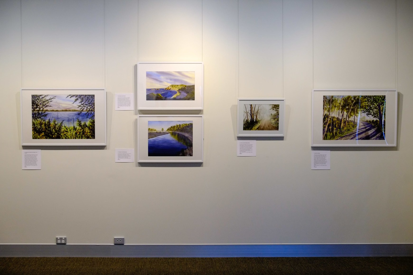 Dave Sparkes illumination Installation View 2017 Lone Goat Gallery exhibition
