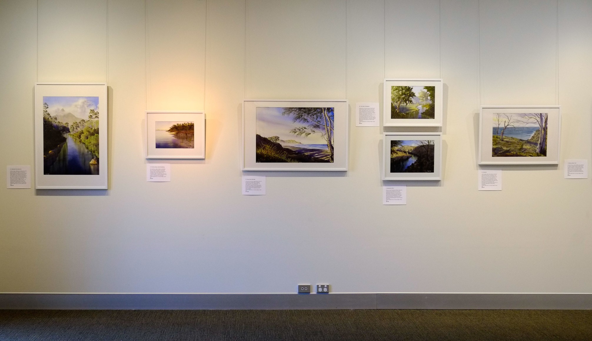 Dave Sparkes illumination Installation View 2017 Lone Goat Gallery exhibition
