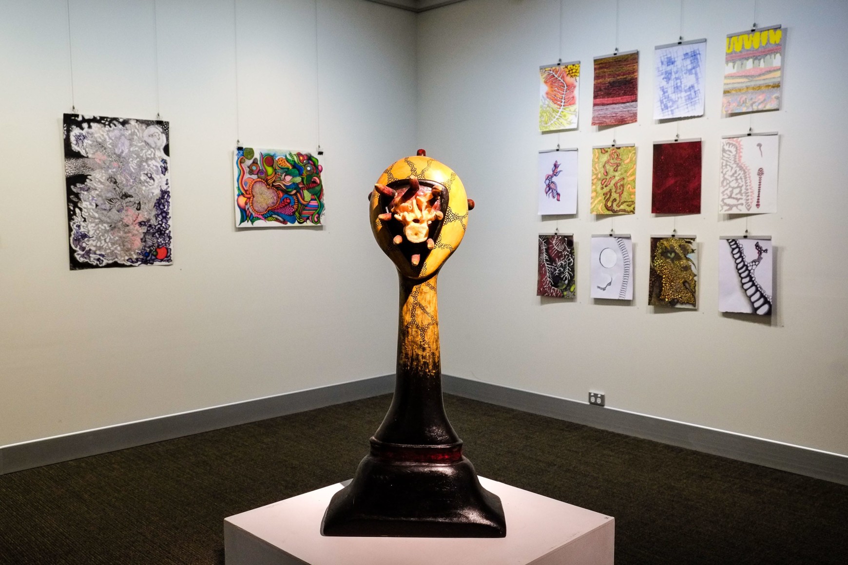 Jeremy Hawkes Carapace Installatipn View ​2018