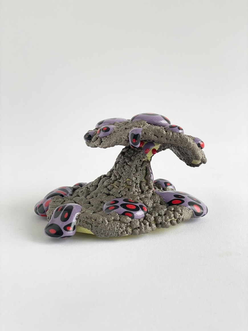 PHILIP KUPFERSCHMIDT , Pumice/Purple Mushroom, 2024