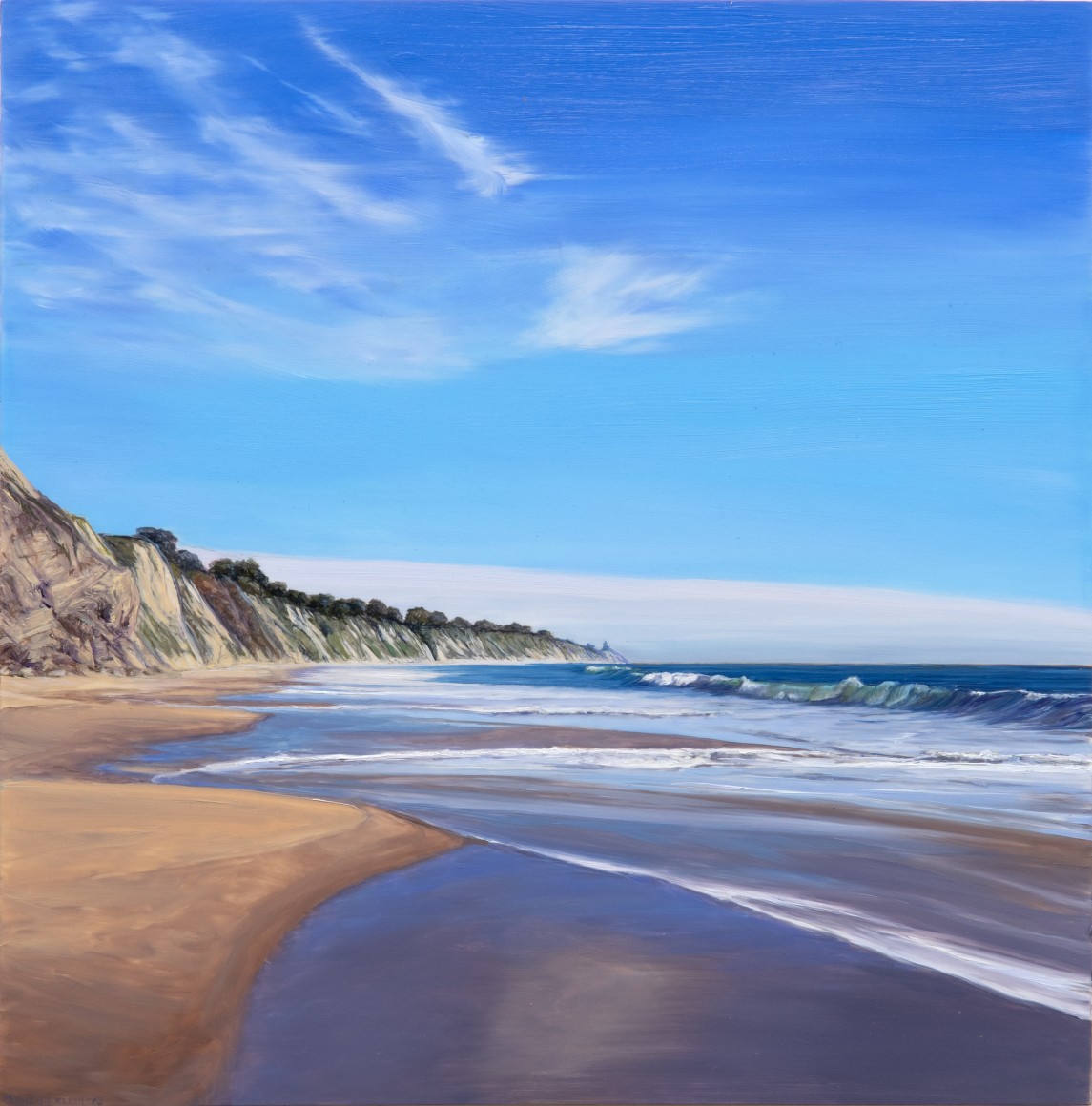 MARY-AUSTIN KLEIN, More Mesa Beach at Low Tide, 2023